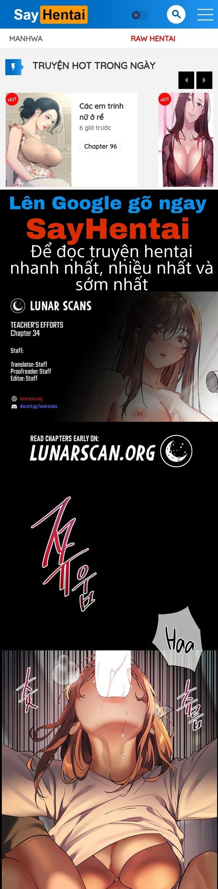 Nỗ Lực Của Gia Sư - Chương 34 - 1