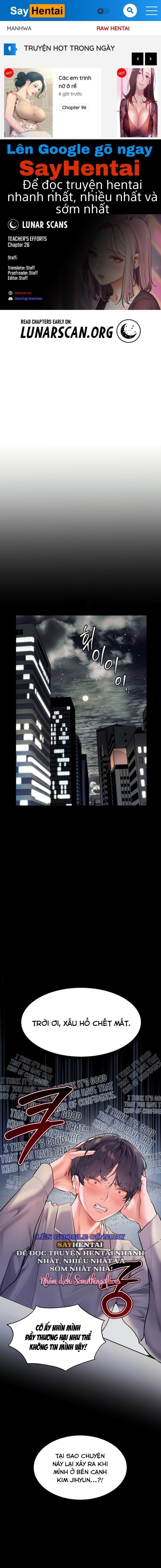 Nỗ Lực Của Gia Sư - Chương 26 - 1