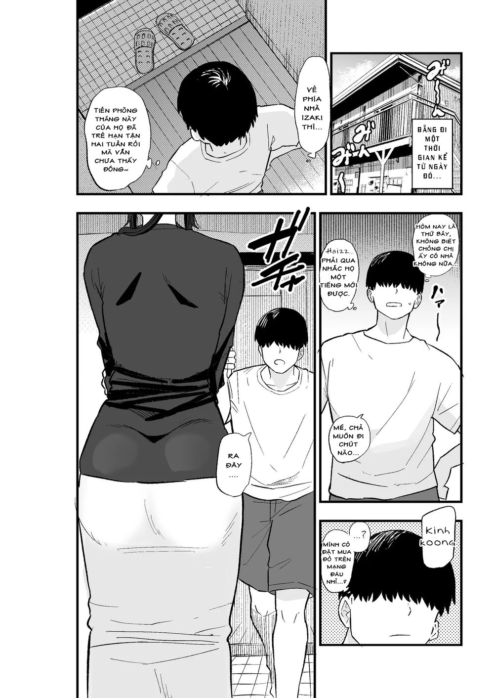 Taihai Tsuma Taihaikei Hitotsuma o Yachin Kawar... - Oneshot - 9