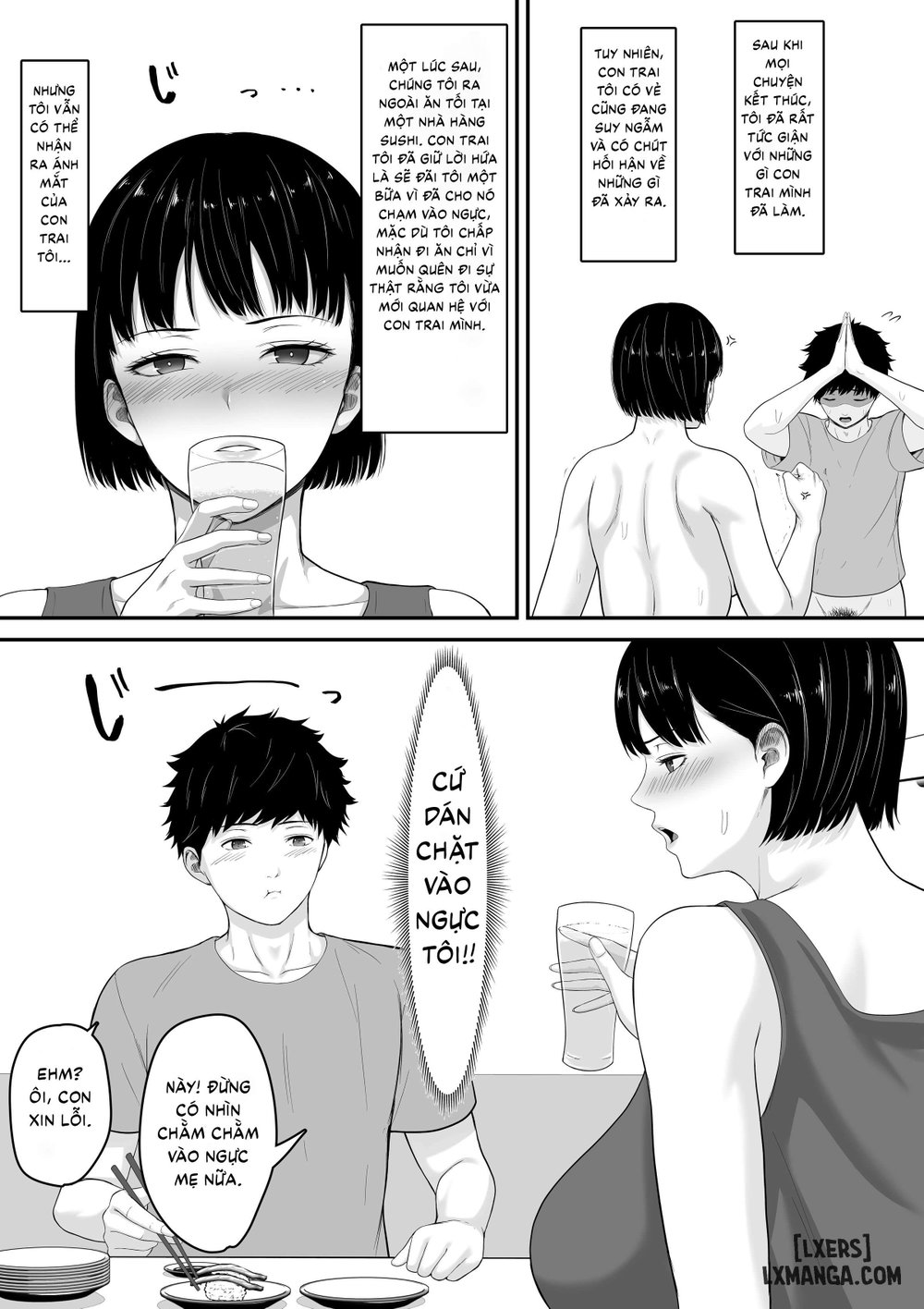 Đã bảo là không được quan hệ với mẹ rồi mà! - Oneshot - 21
