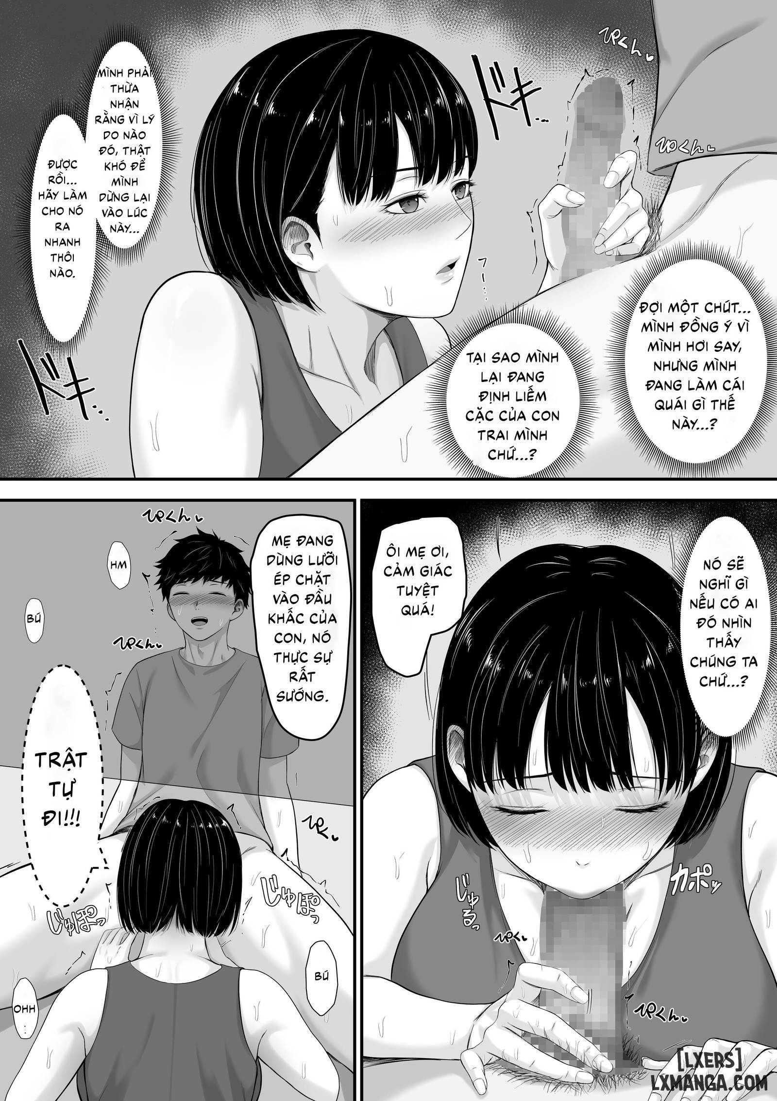 Đã bảo là không được quan hệ với mẹ rồi mà! - Oneshot - 24