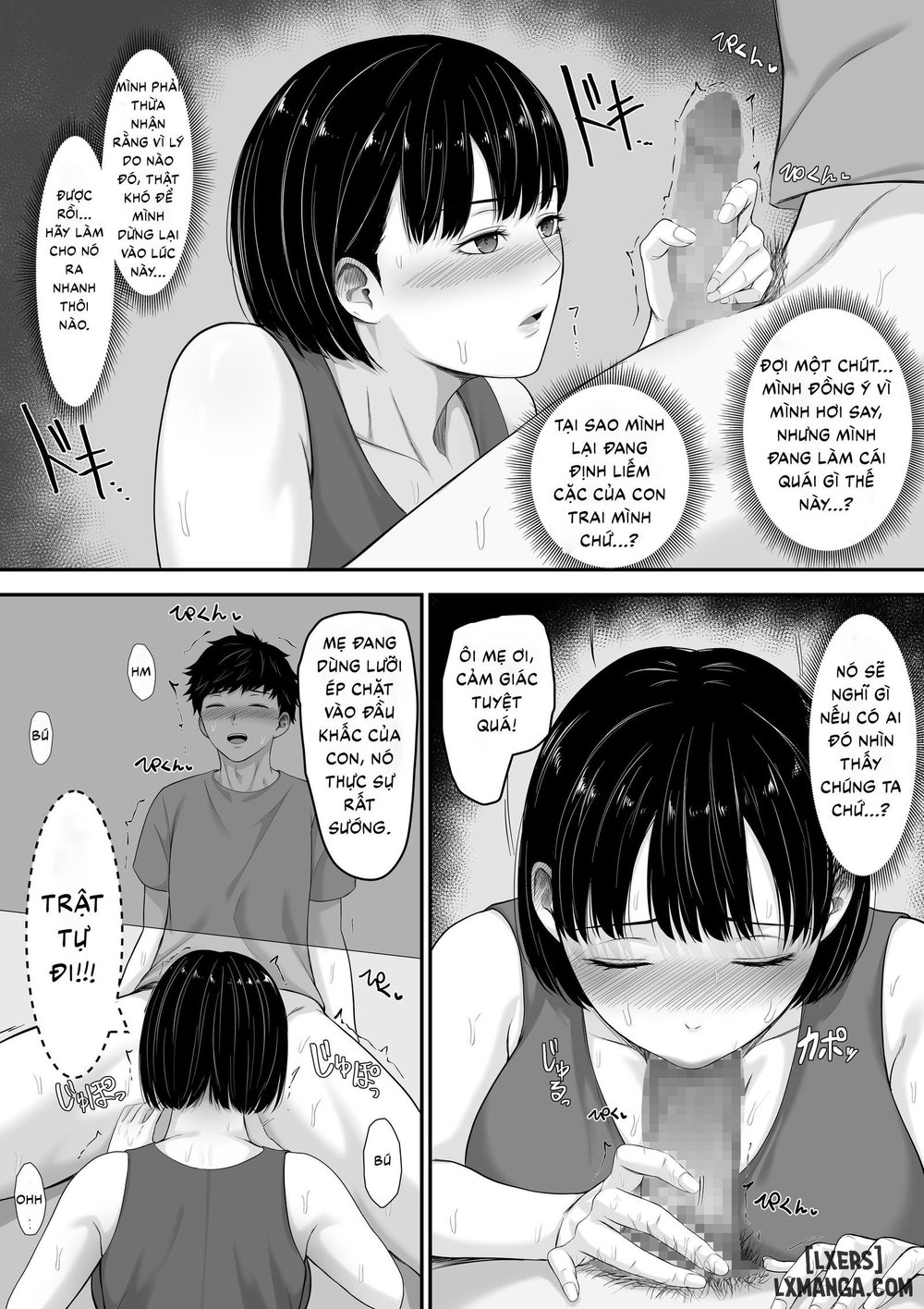 Đã bảo là không được quan hệ với mẹ rồi mà! - Oneshot - 24