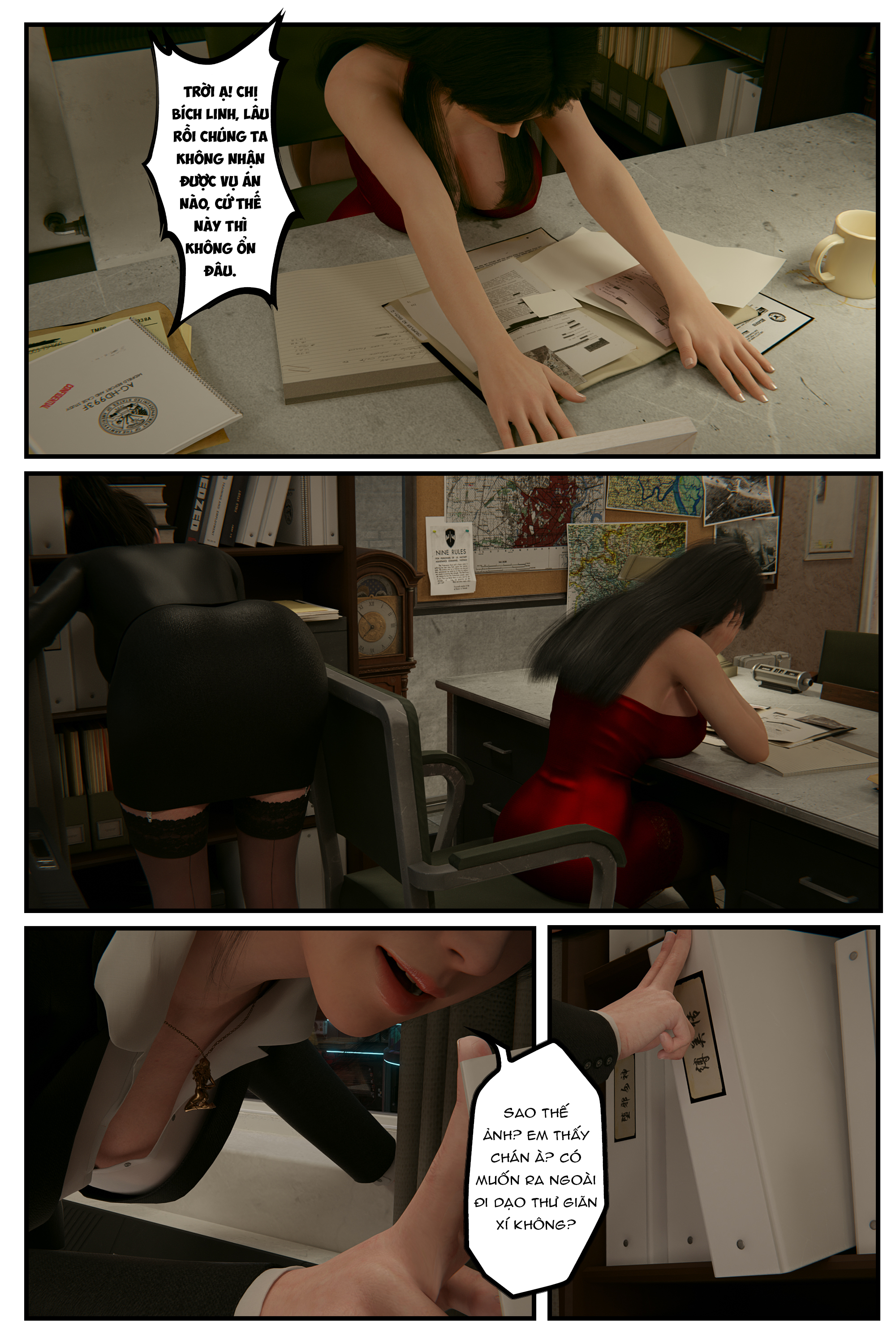 Nữ thám tử SM - Chap 1: Phần 1 - 2