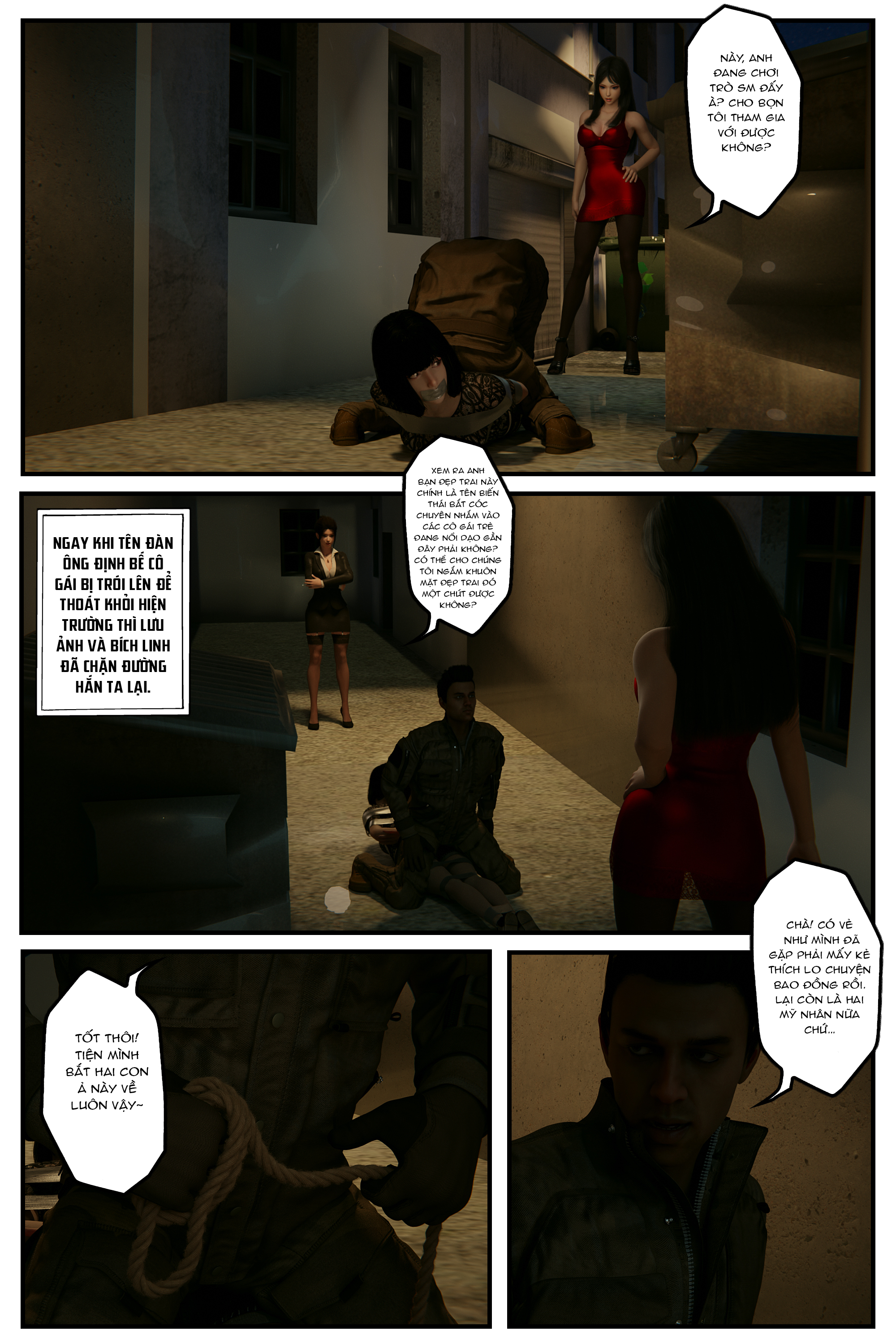 Nữ thám tử SM - Chap 1: Phần 1 - 7