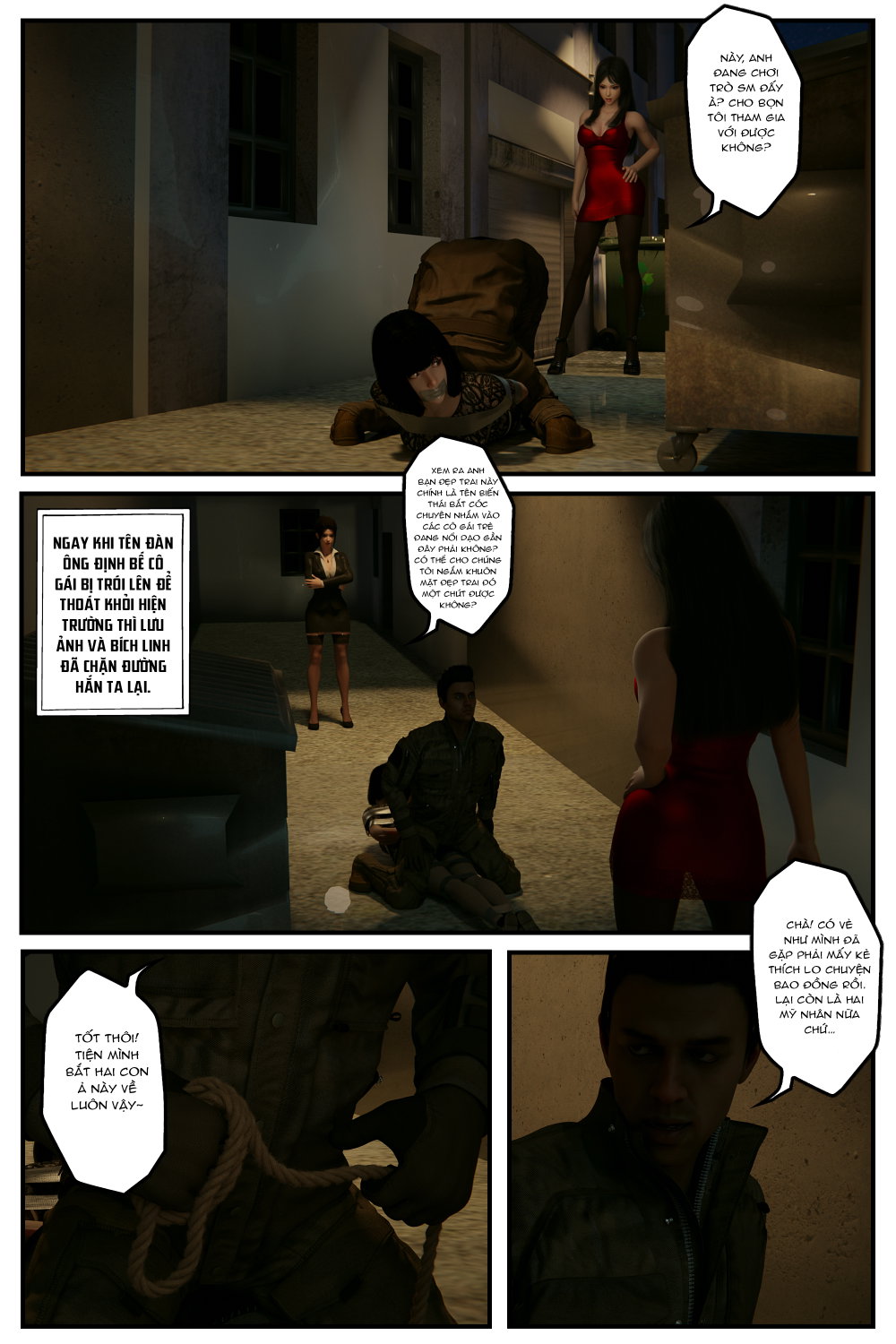 Nữ thám tử SM - Chap 1: Phần 1 - 7