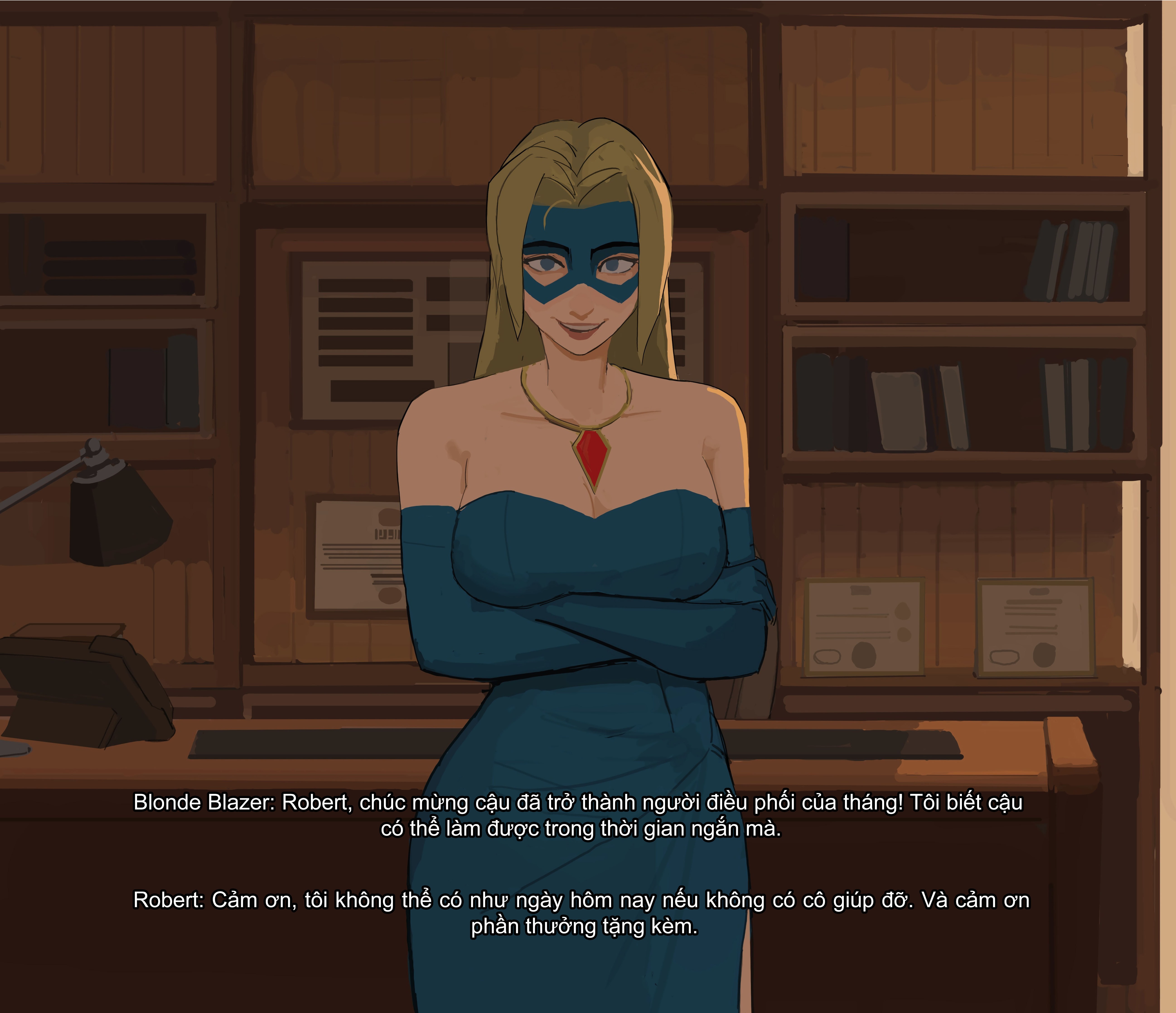 Blonde Blazer - Oneshot - 2