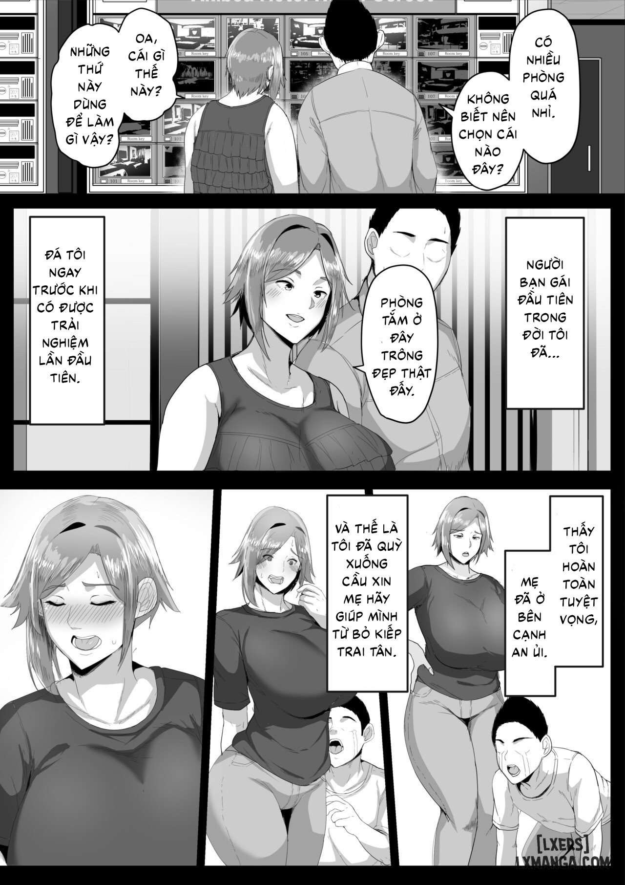 Tôi đã nhờ mẹ giúp thoát khỏi kiếp trai tân - Oneshot - 8