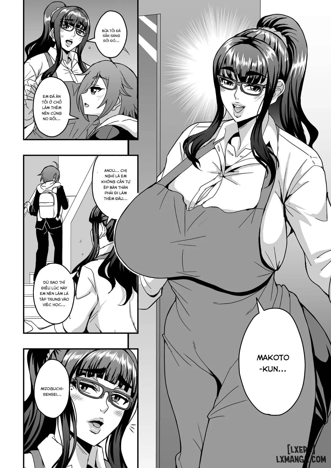 Kyoushi to Mama to Koibito no Kao - Chap 1 - 4