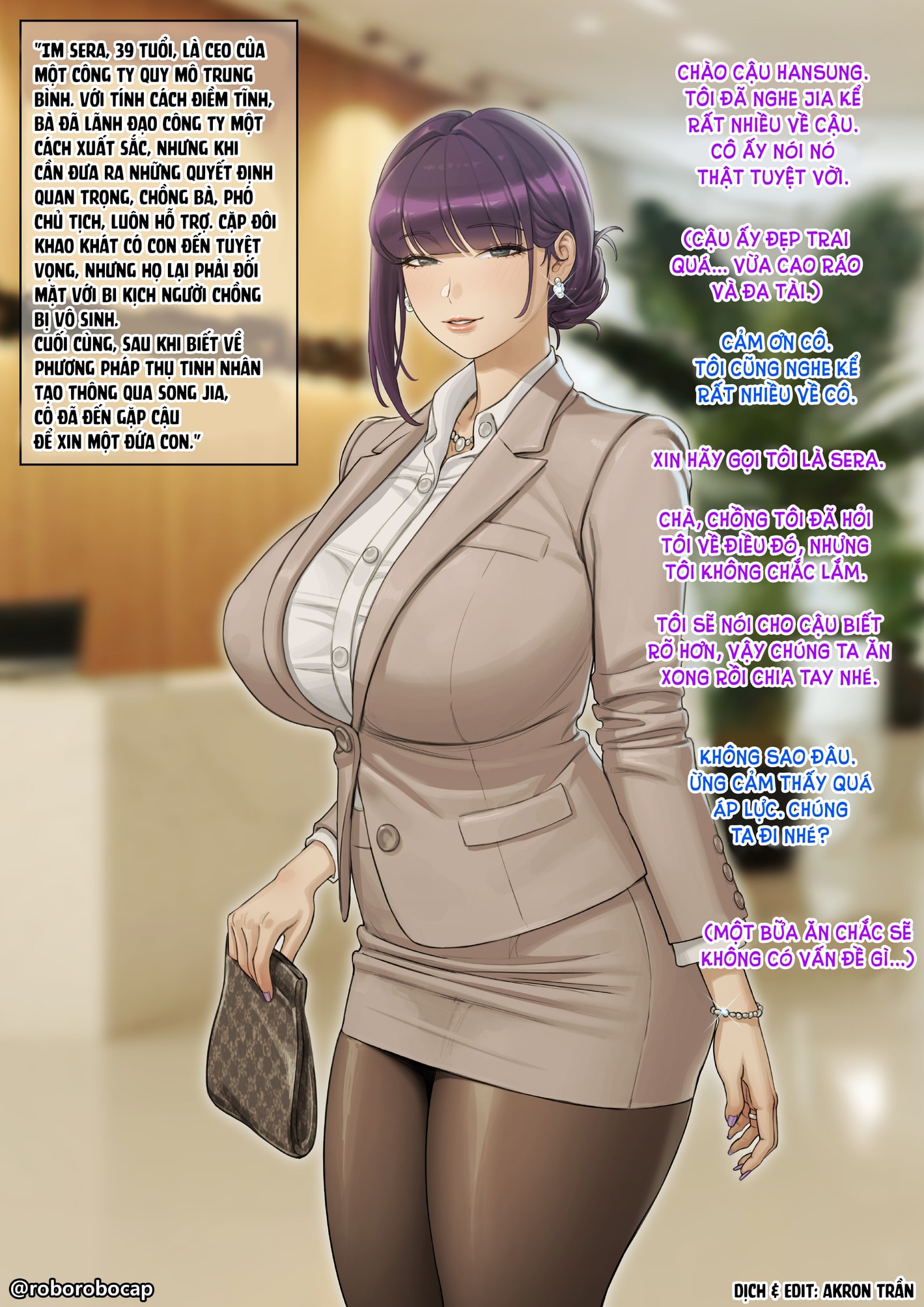 CEO And Bodyguard - Cumback - Chap 17 - Sera (Em Milf mới) - 2