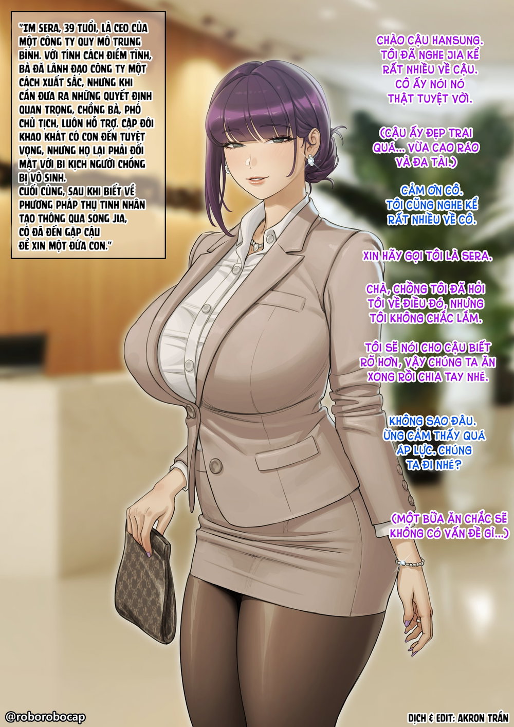 CEO And Bodyguard - Cumback - Chap 17 - Sera (Em Milf mới) - 2