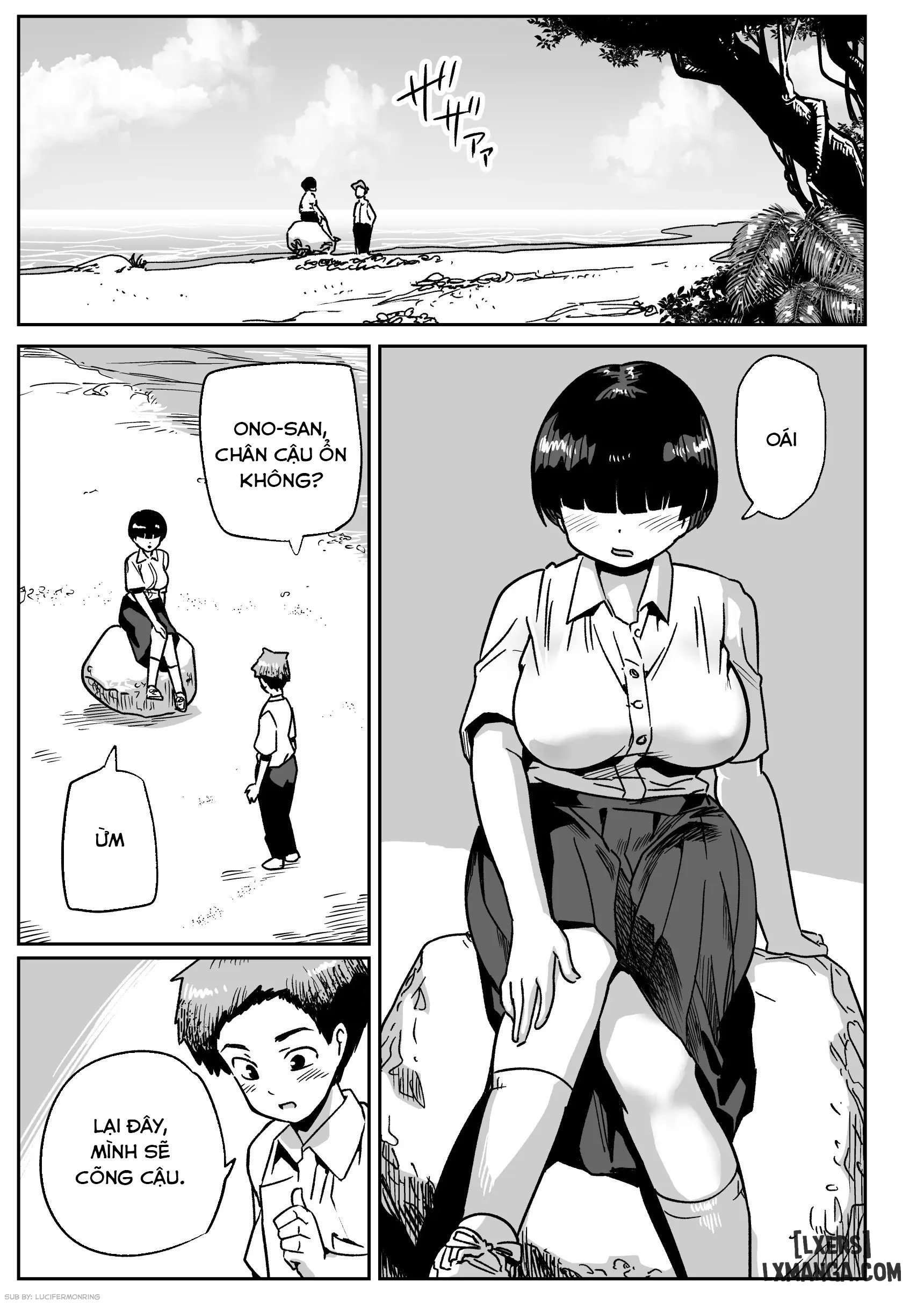 Ono-san on an uninhabited island - Oneshot - 11