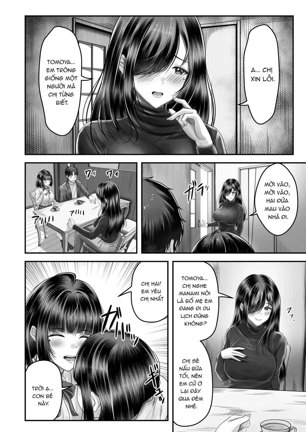 Làm tình với cặp chị em nóng bỏng - Ch. 1 - 25