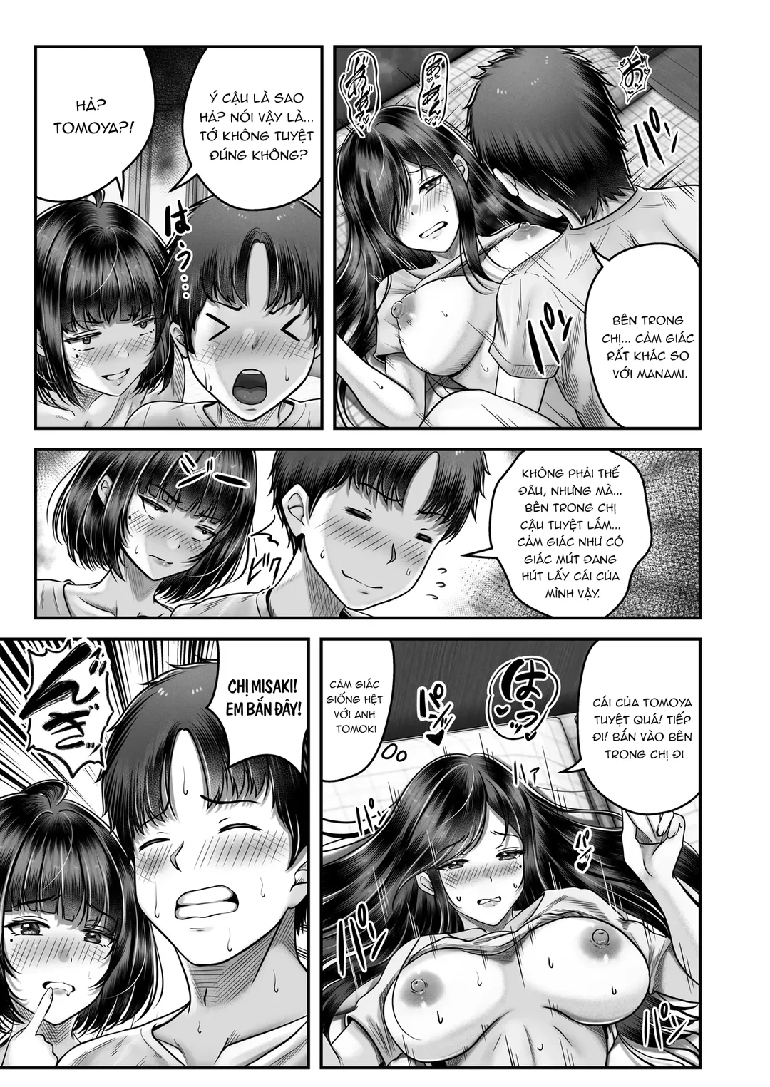 Làm tình với cặp chị em nóng bỏng - Ch. 1 - 34