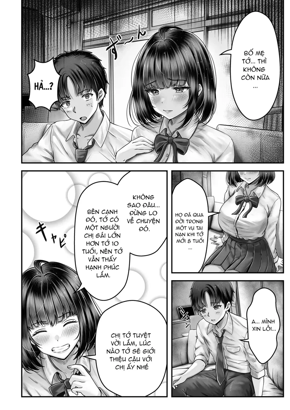 Làm tình với cặp chị em nóng bỏng - Ch. 1 - 7