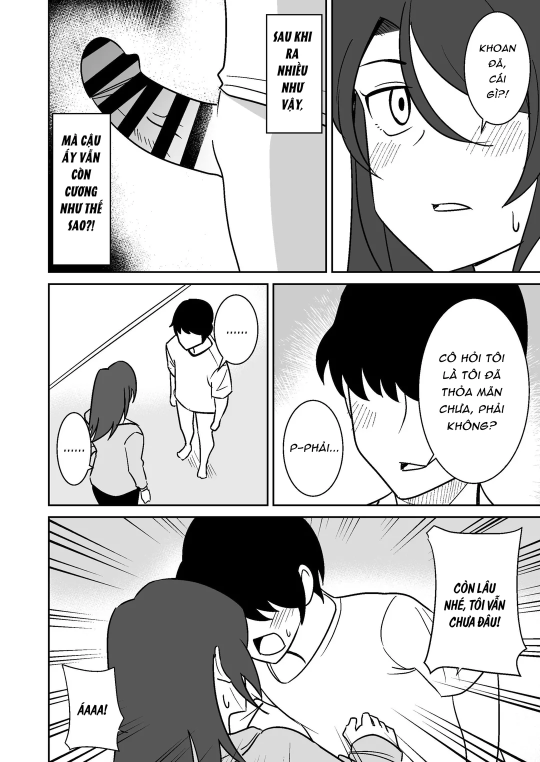 Làm tình với bà nội trợ mông to - Oneshot - 11