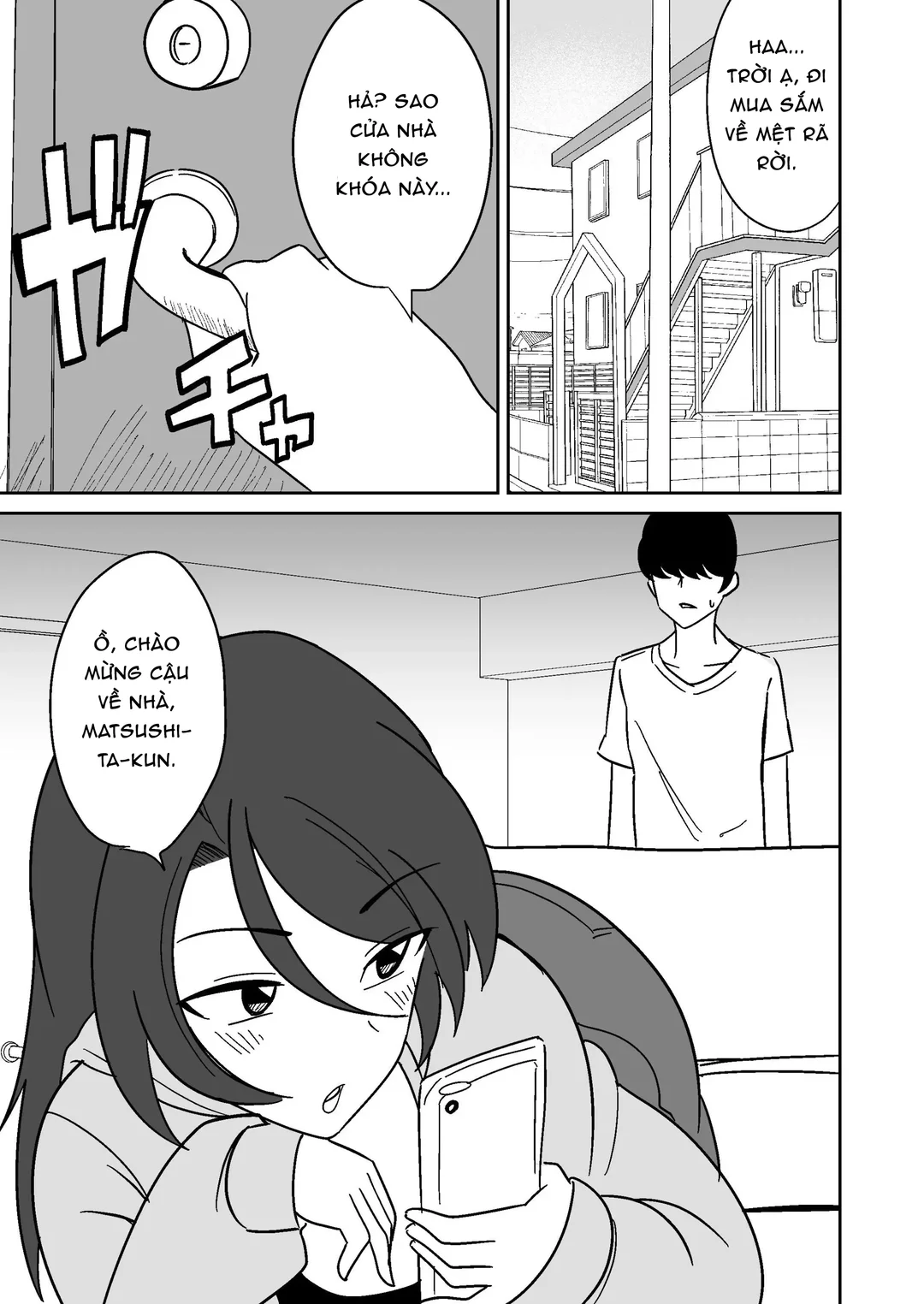 Làm tình với bà nội trợ mông to - Oneshot - 2