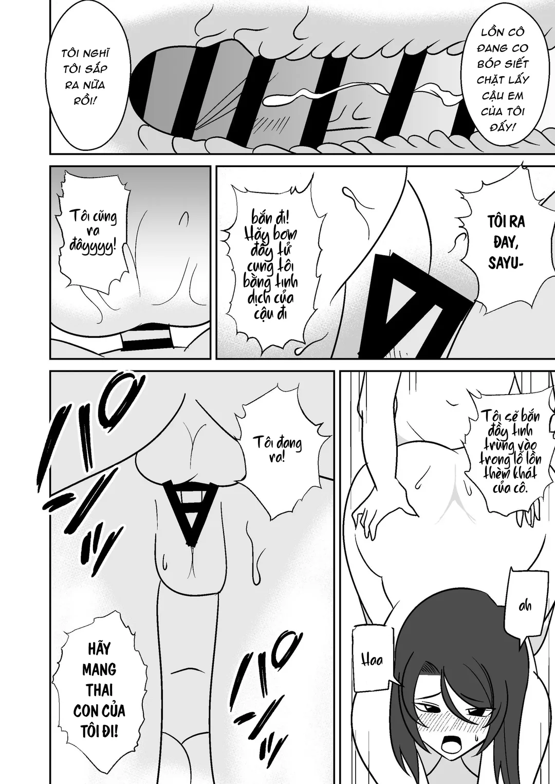 Làm tình với bà nội trợ mông to - Oneshot - 21