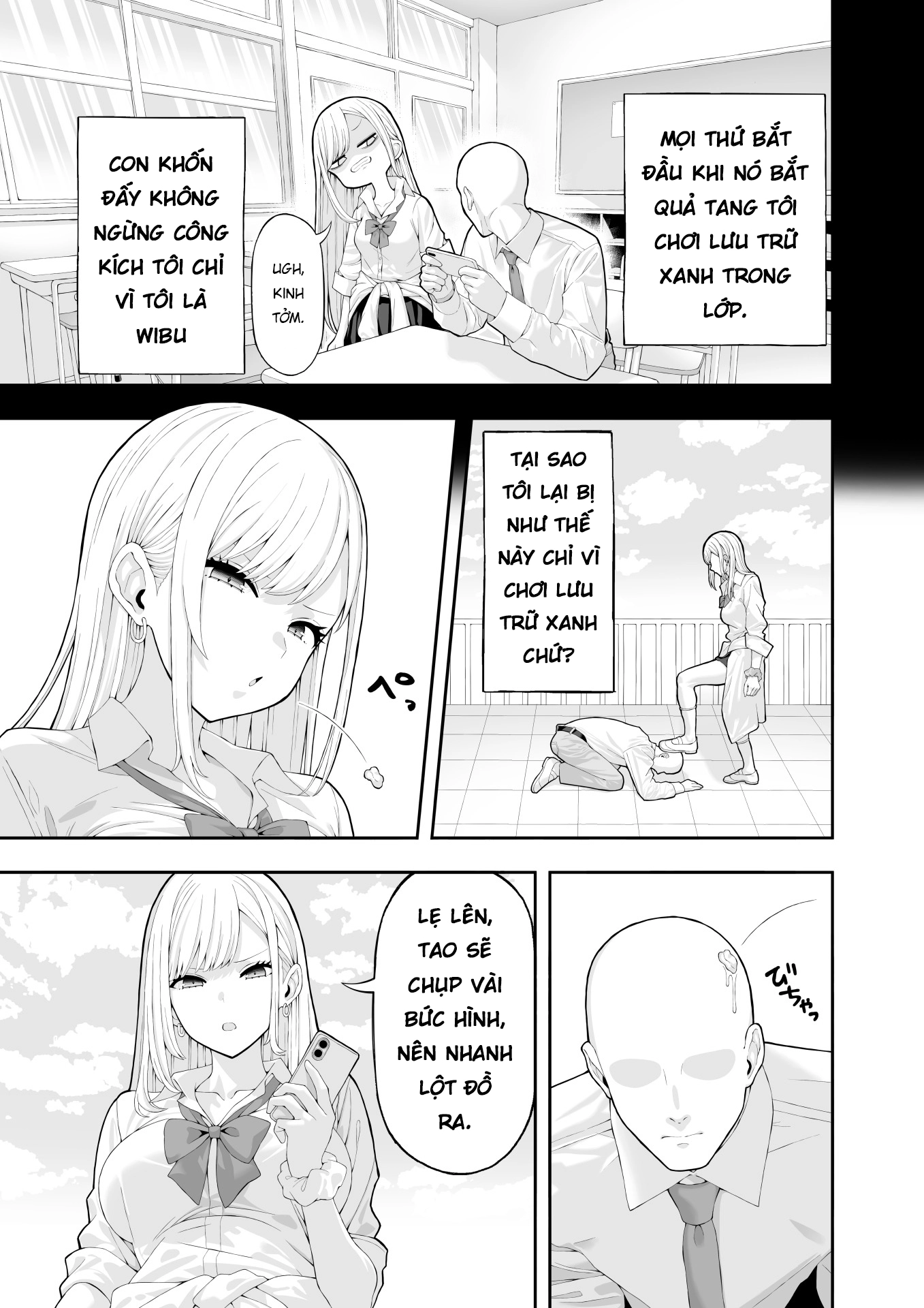 Thôi Miên Em Gyaru Hay Bắt Nạt - Một Bắn - 4 Thôi Miên Em Gyaru Hay Bắt Nạt - Một Bắn - 4