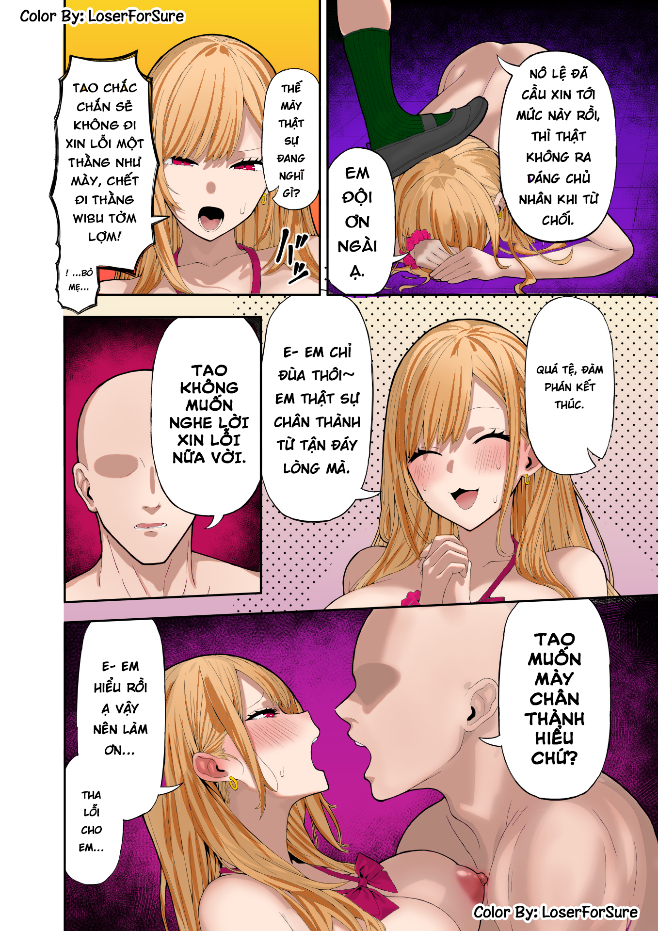 Thôi Miên Em Gyaru Hay Bắt Nạt - Full Màu - 15