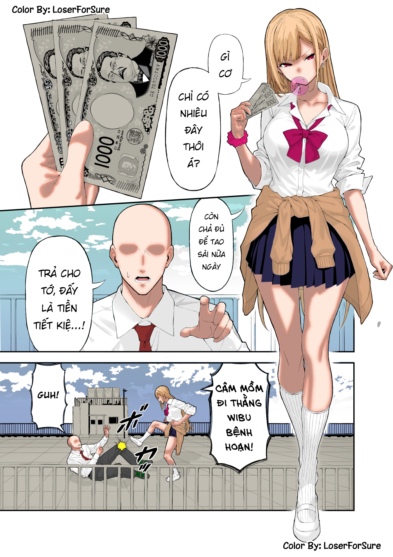 Thôi Miên Em Gyaru Hay Bắt Nạt - Full Màu - 2