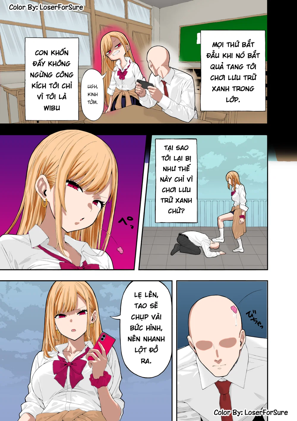 Thôi Miên Em Gyaru Hay Bắt Nạt - Full Màu - 4