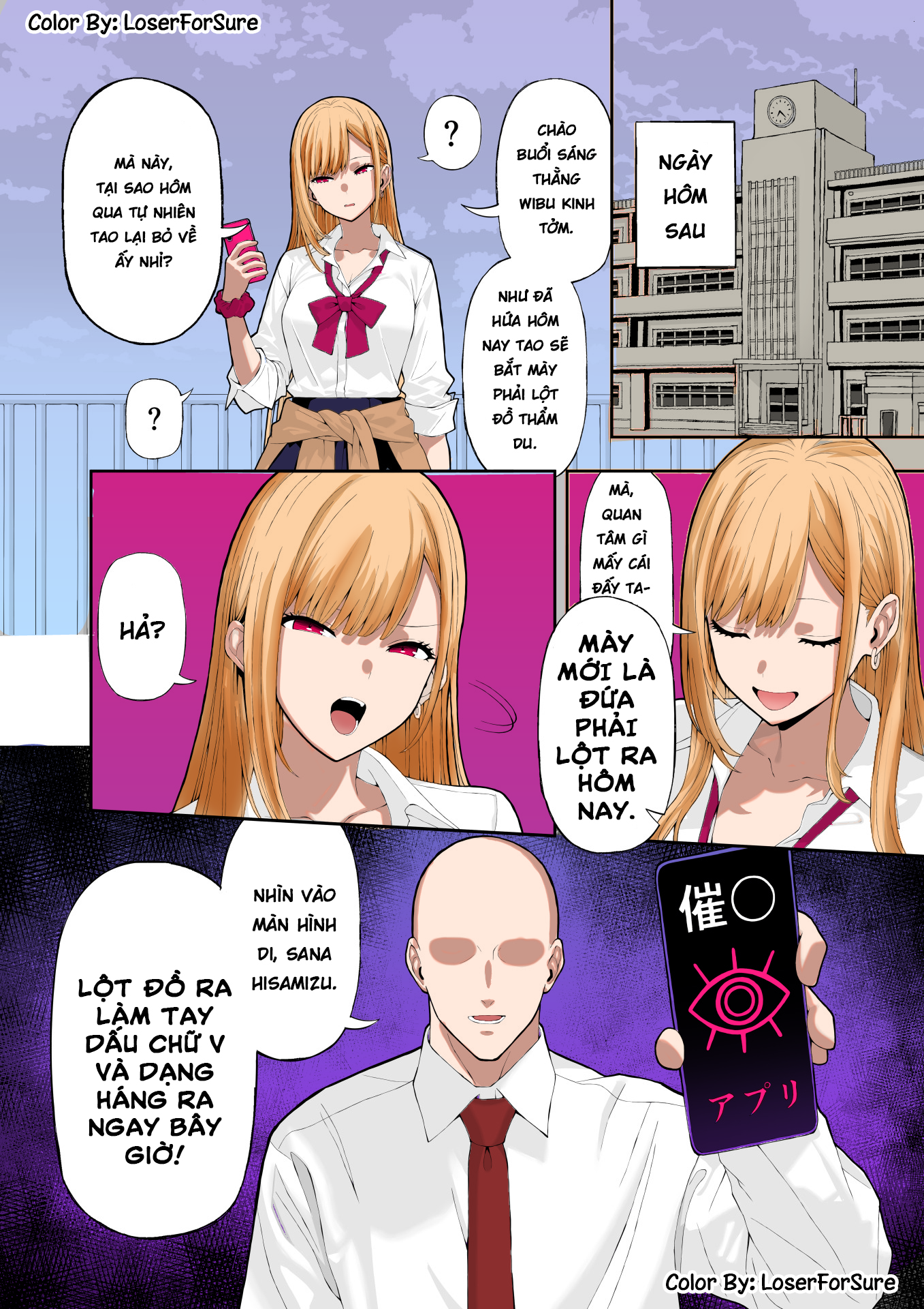 Thôi Miên Em Gyaru Hay Bắt Nạt - Full Màu - 7