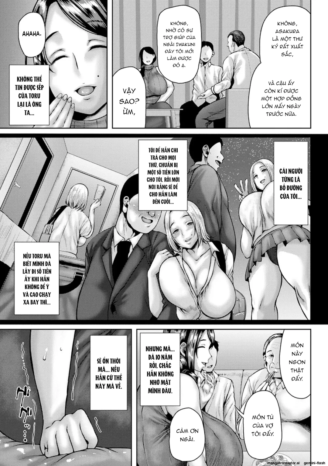 Người vợ dâm đãng sầu muộn - Ch. 6 - 3