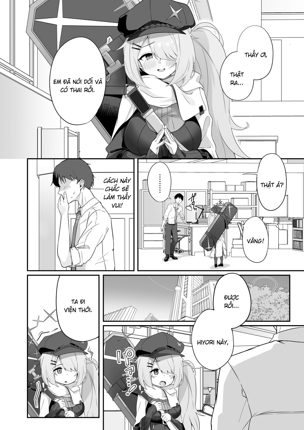Thiếu nữ ấy vẫn muốn nhiều hơn nữa! - oneshot - 3
