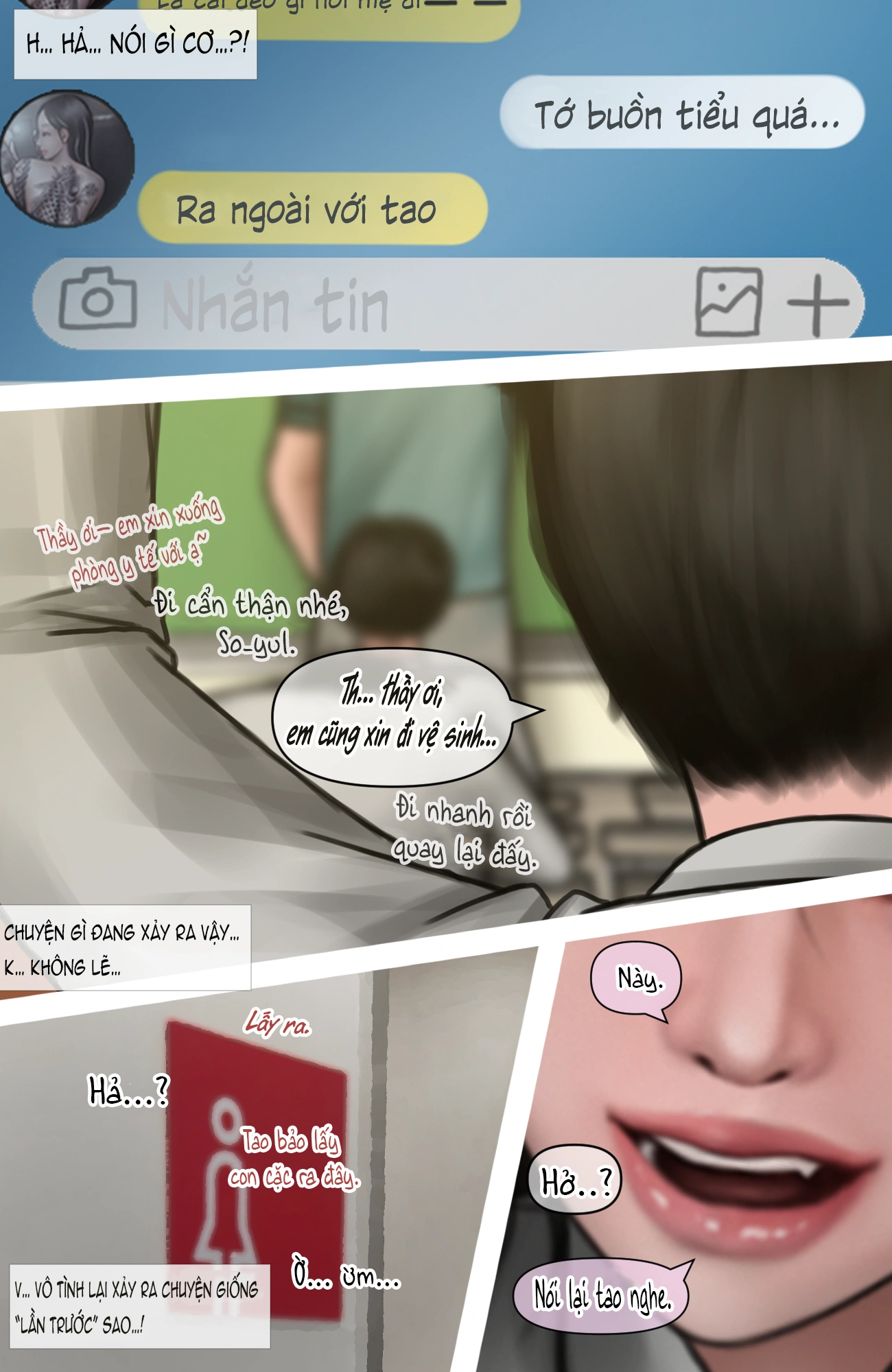 Gái Du Côn X Wibu Đụt Cận Trĩ - Chap 4 - 18