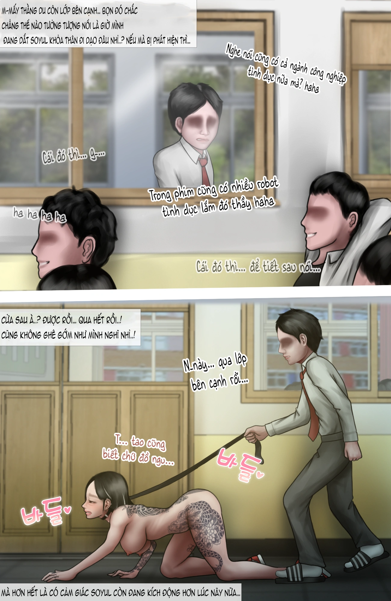 Gái Du Côn X Wibu Đụt Cận Trĩ - Chap 4 - 46