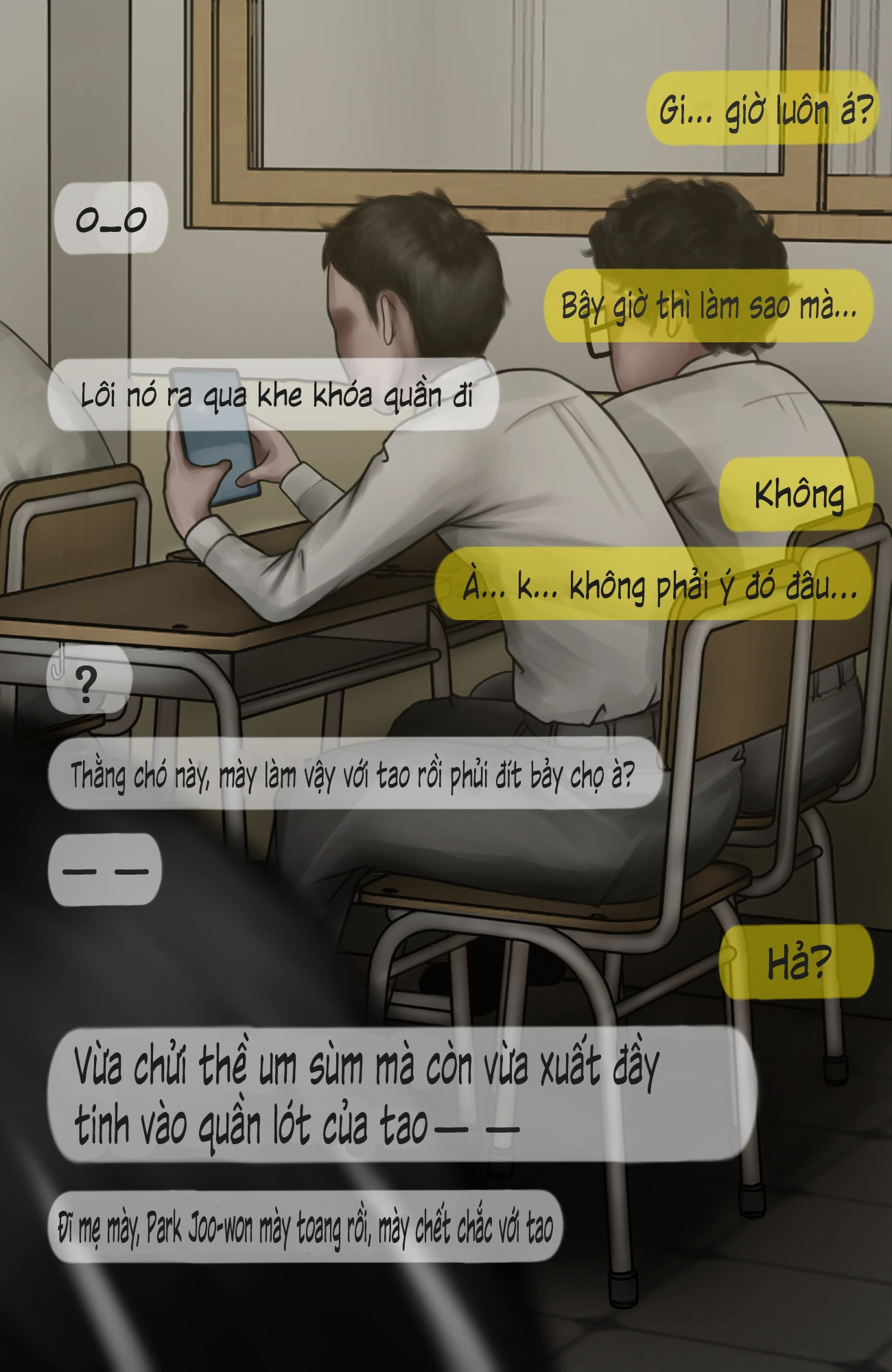 Gái Du Côn X Wibu Đụt Cận Trĩ - Chap 2 - 10