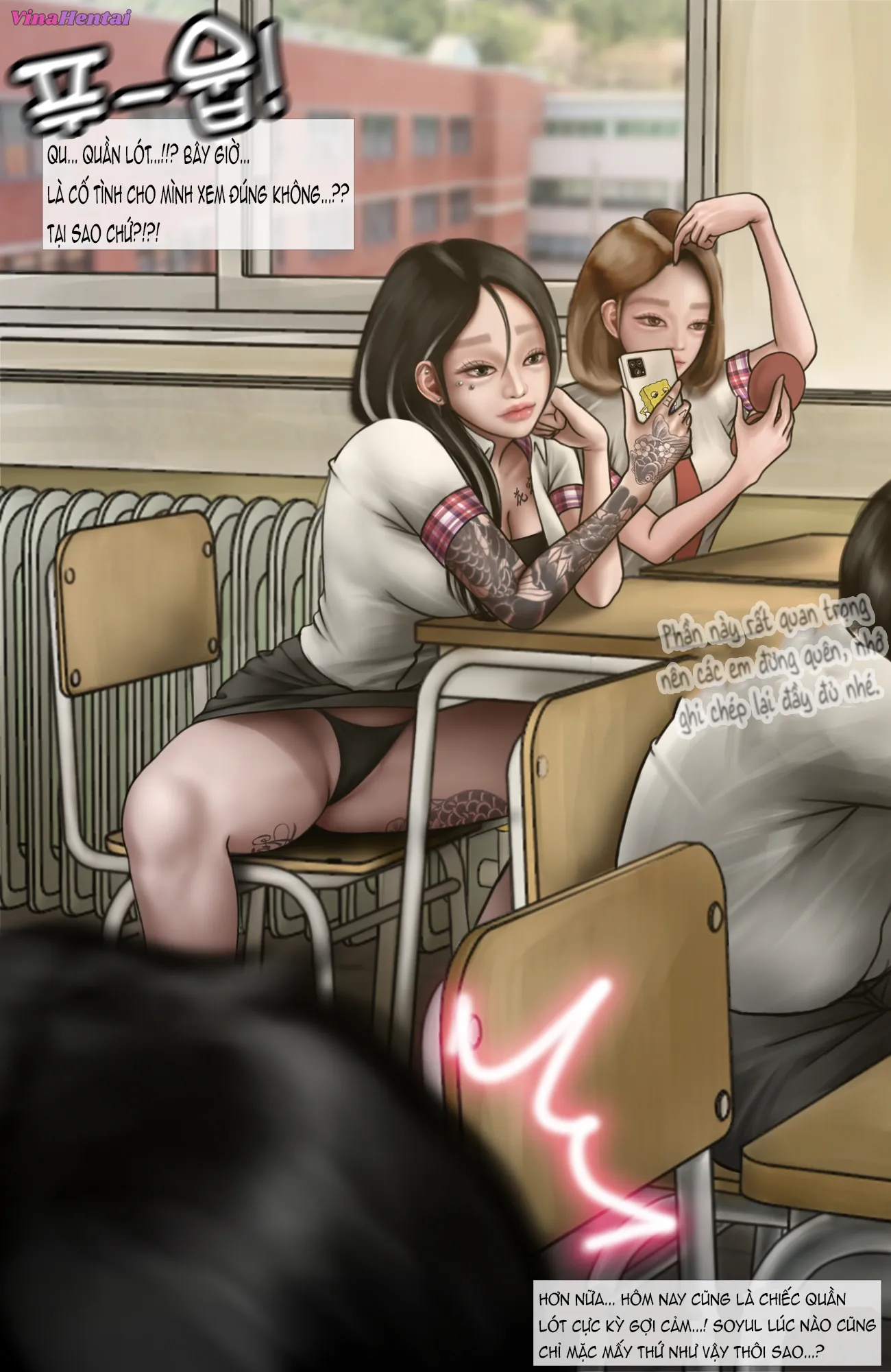 Gái Du Côn X Wibu Đụt Cận Trĩ - Chap 2 - 17