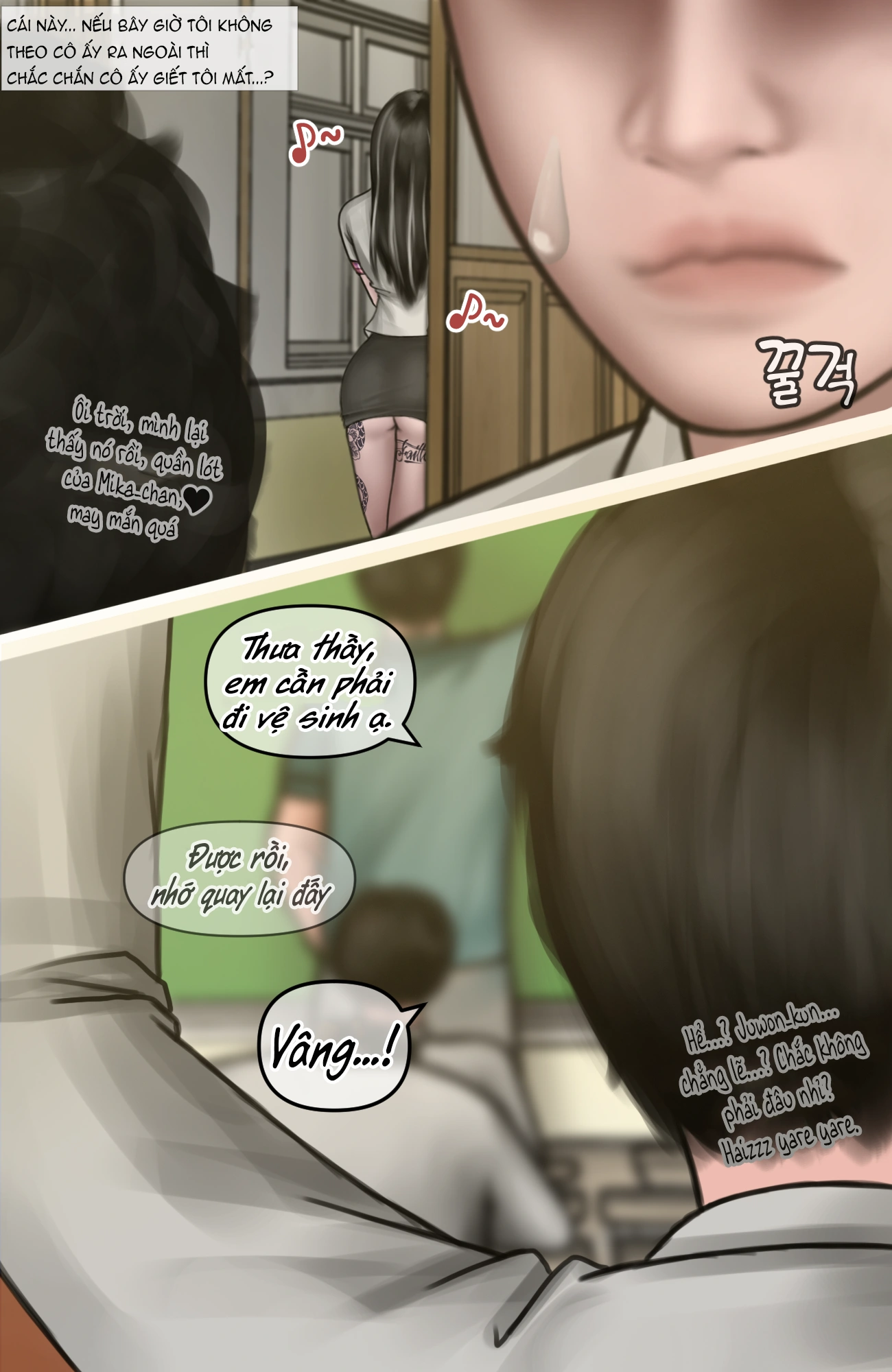 Gái Du Côn X Wibu Đụt Cận Trĩ - Chap 2 - 20