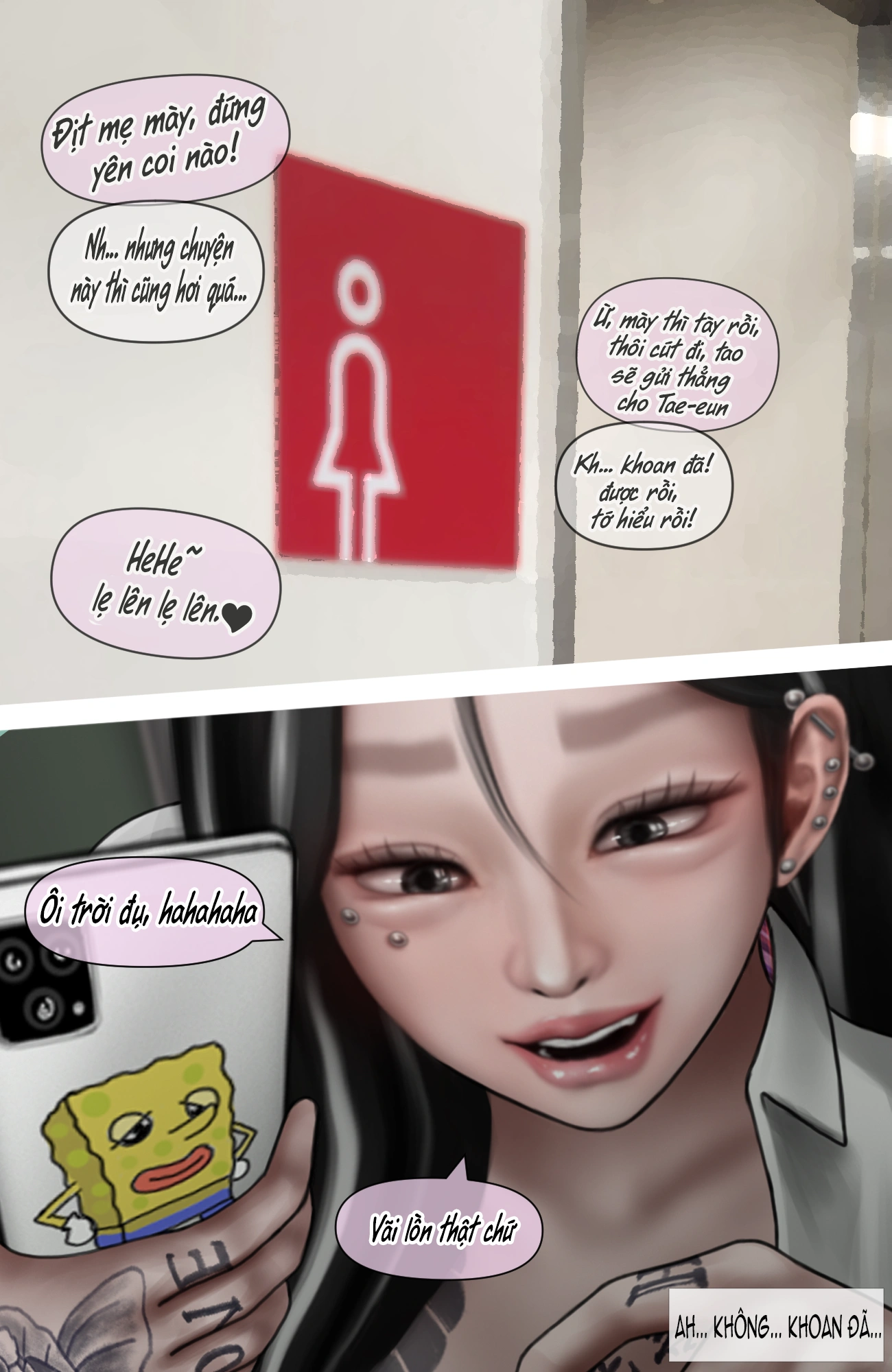 Gái Du Côn X Wibu Đụt Cận Trĩ - Chap 2 - 21