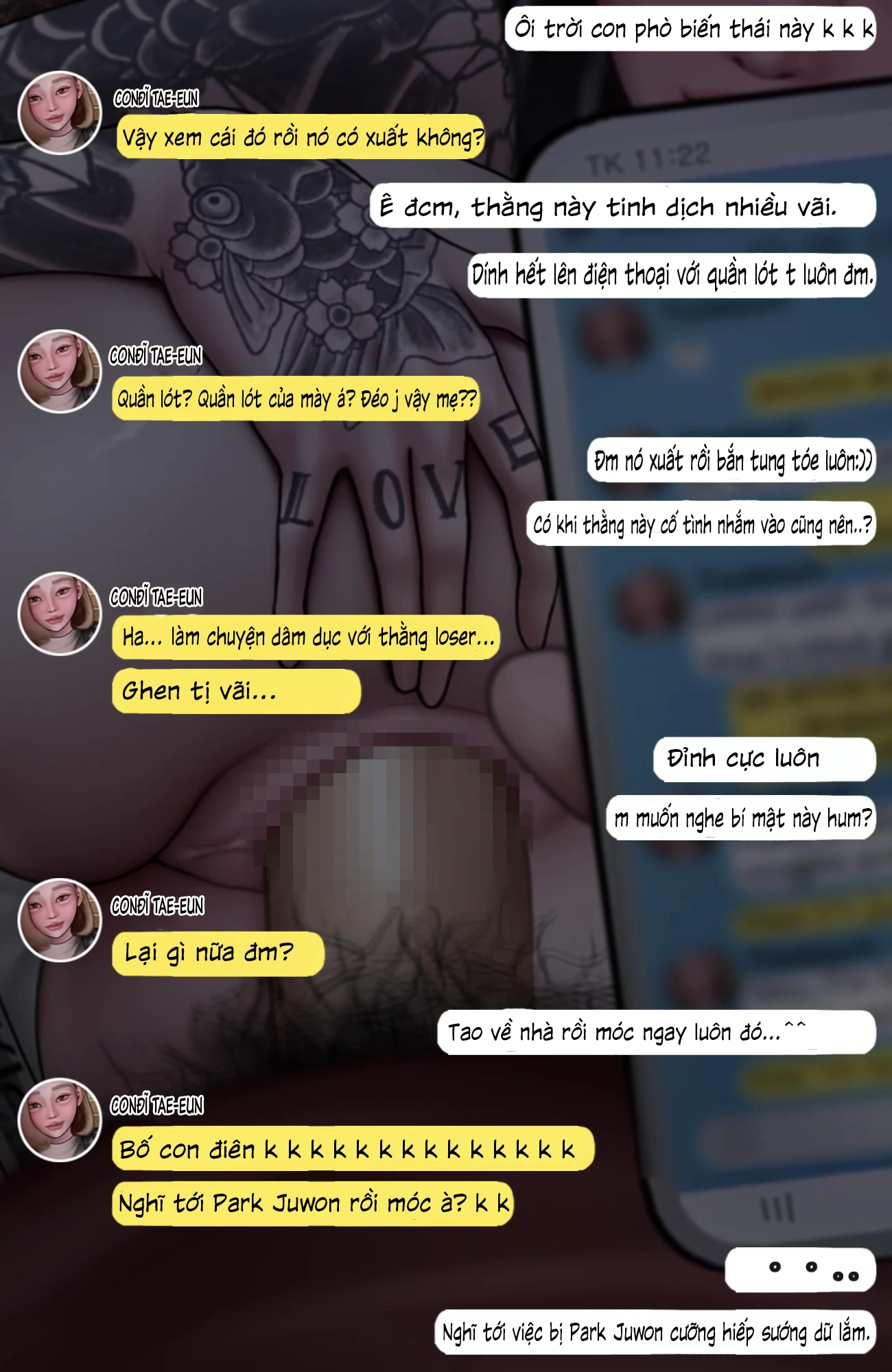 Gái Du Côn X Wibu Đụt Cận Trĩ - Chap 5.2 - 28