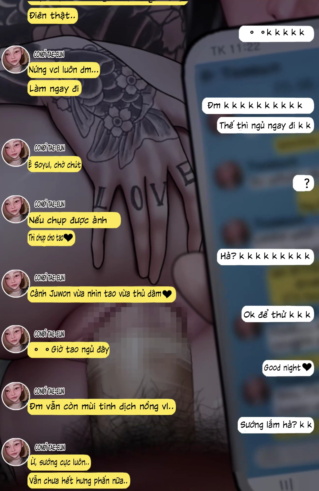 Gái Du Côn X Wibu Đụt Cận Trĩ - Chap 5.2 - 36