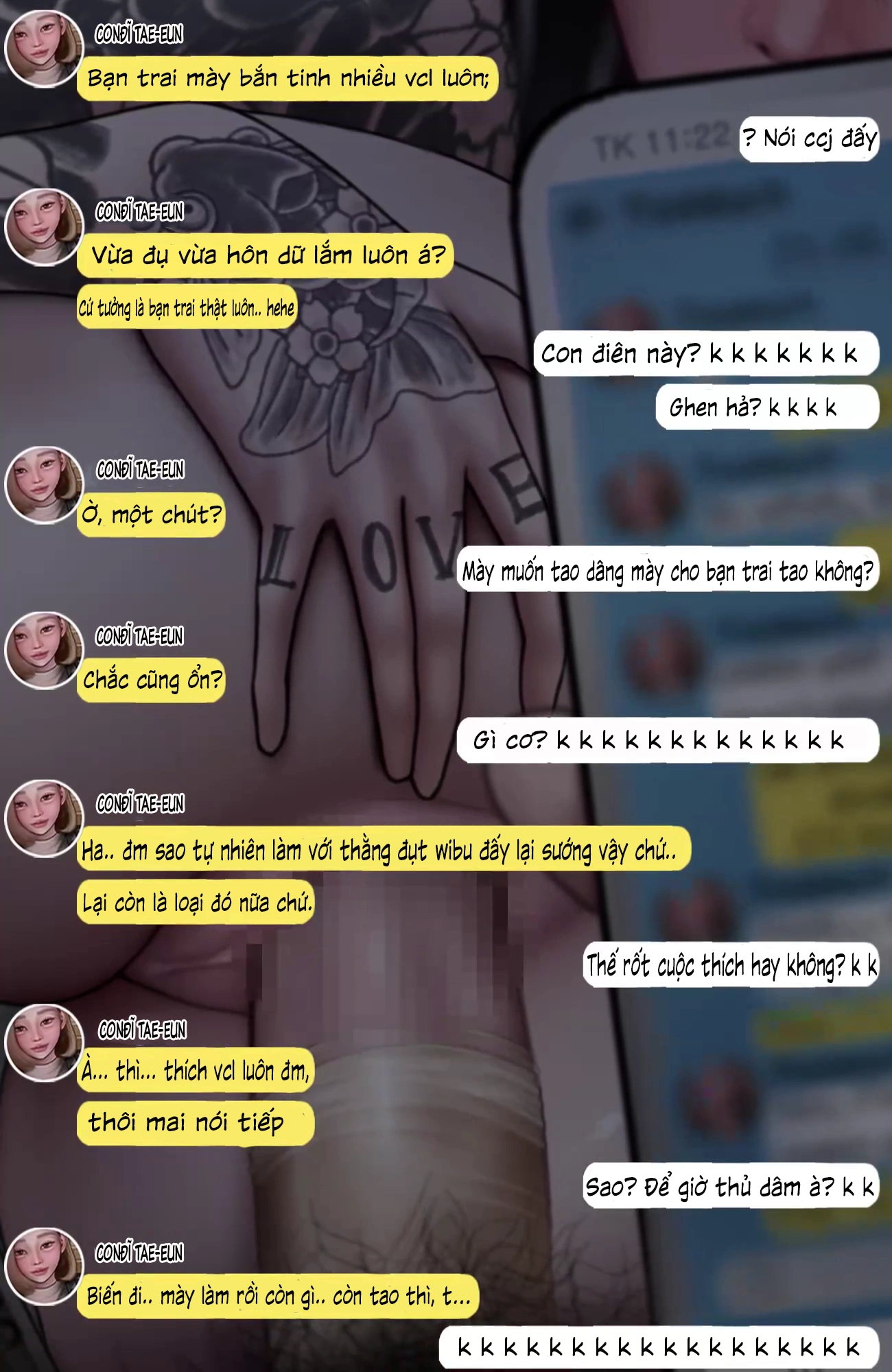 Gái Du Côn X Wibu Đụt Cận Trĩ - Chap 5.2 - 39