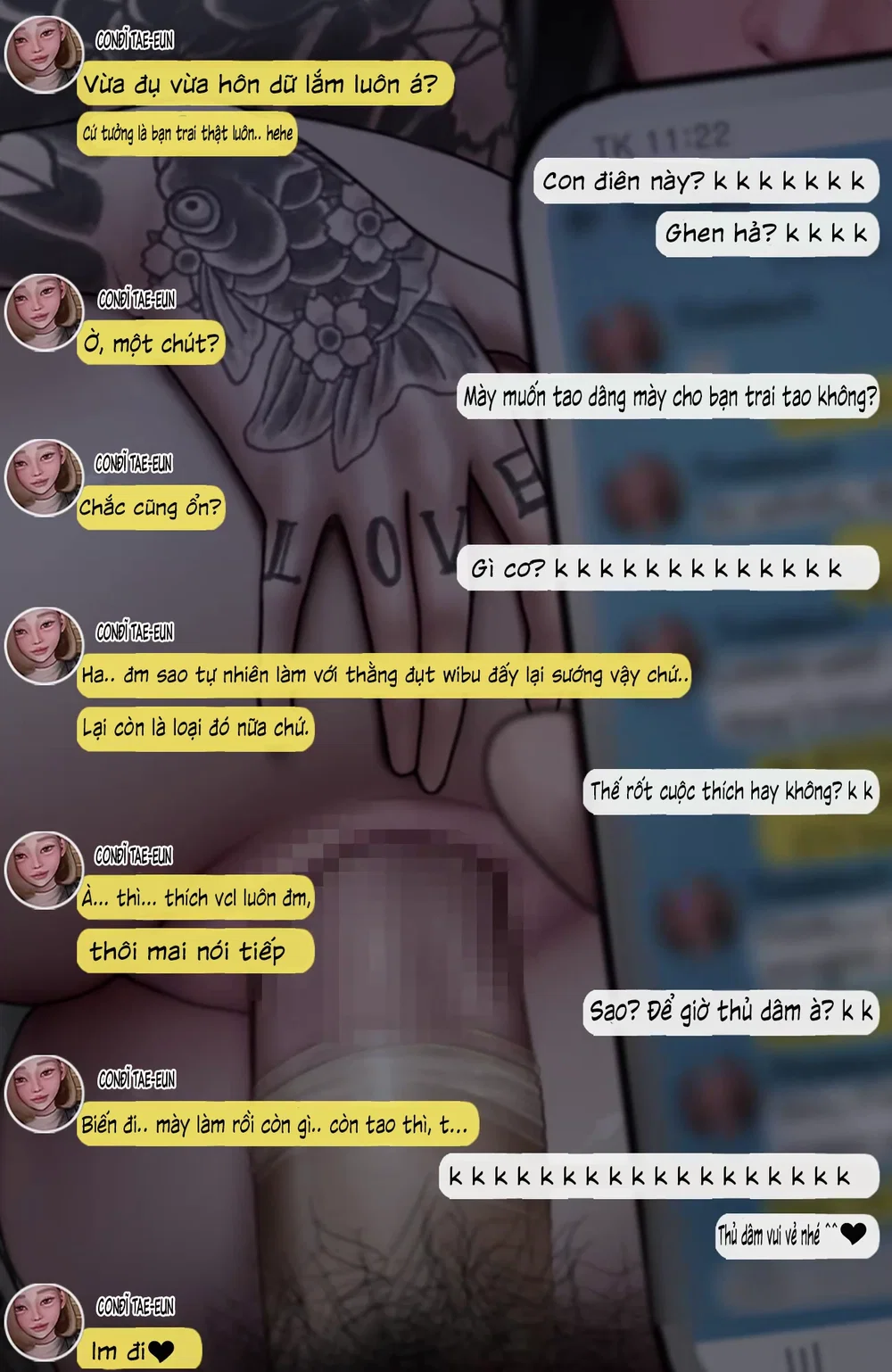 Gái Du Côn X Wibu Đụt Cận Trĩ - Chap 5.2 - 40