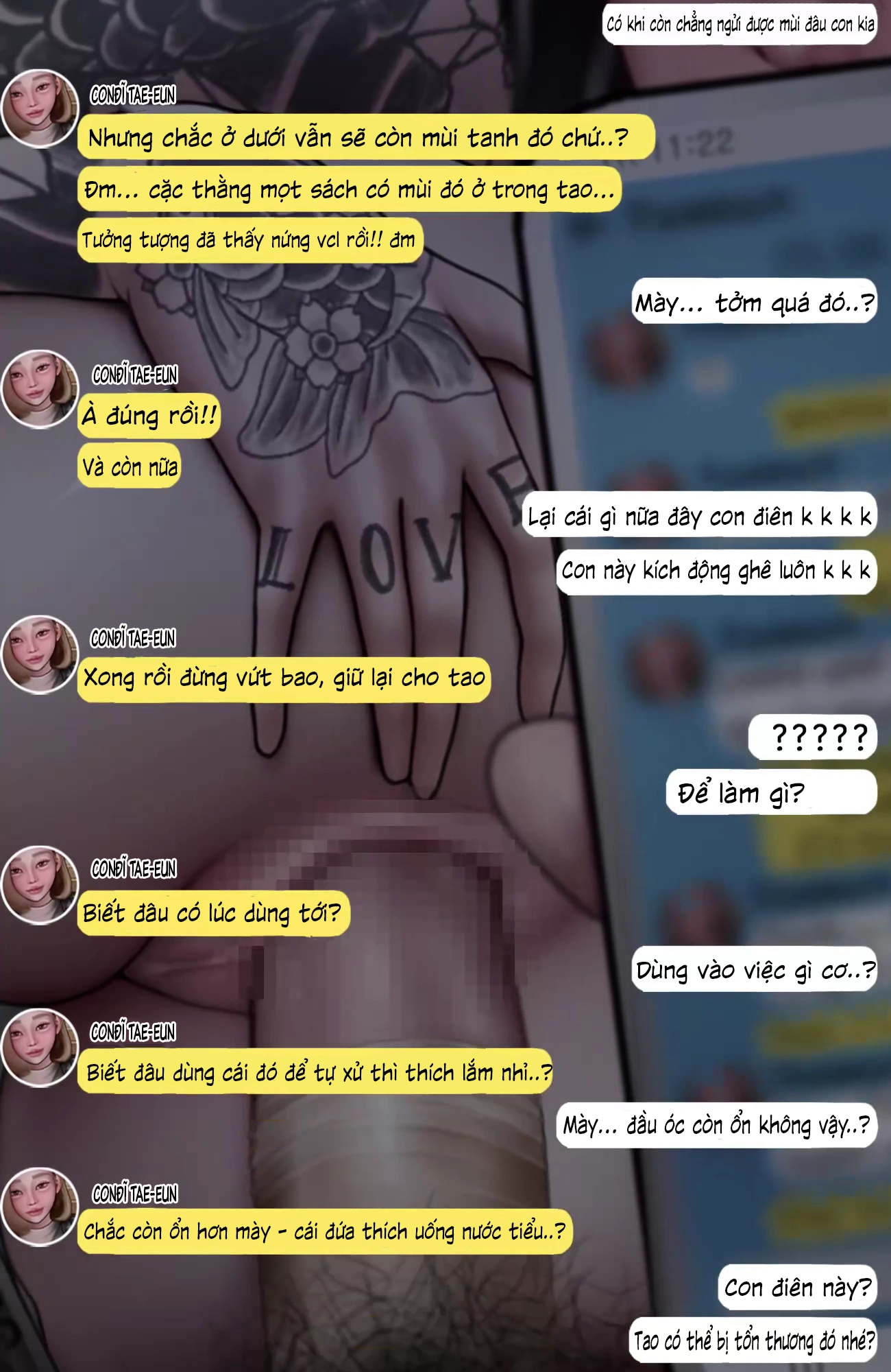 Gái Du Côn X Wibu Đụt Cận Trĩ - Chap 5.2 - 45