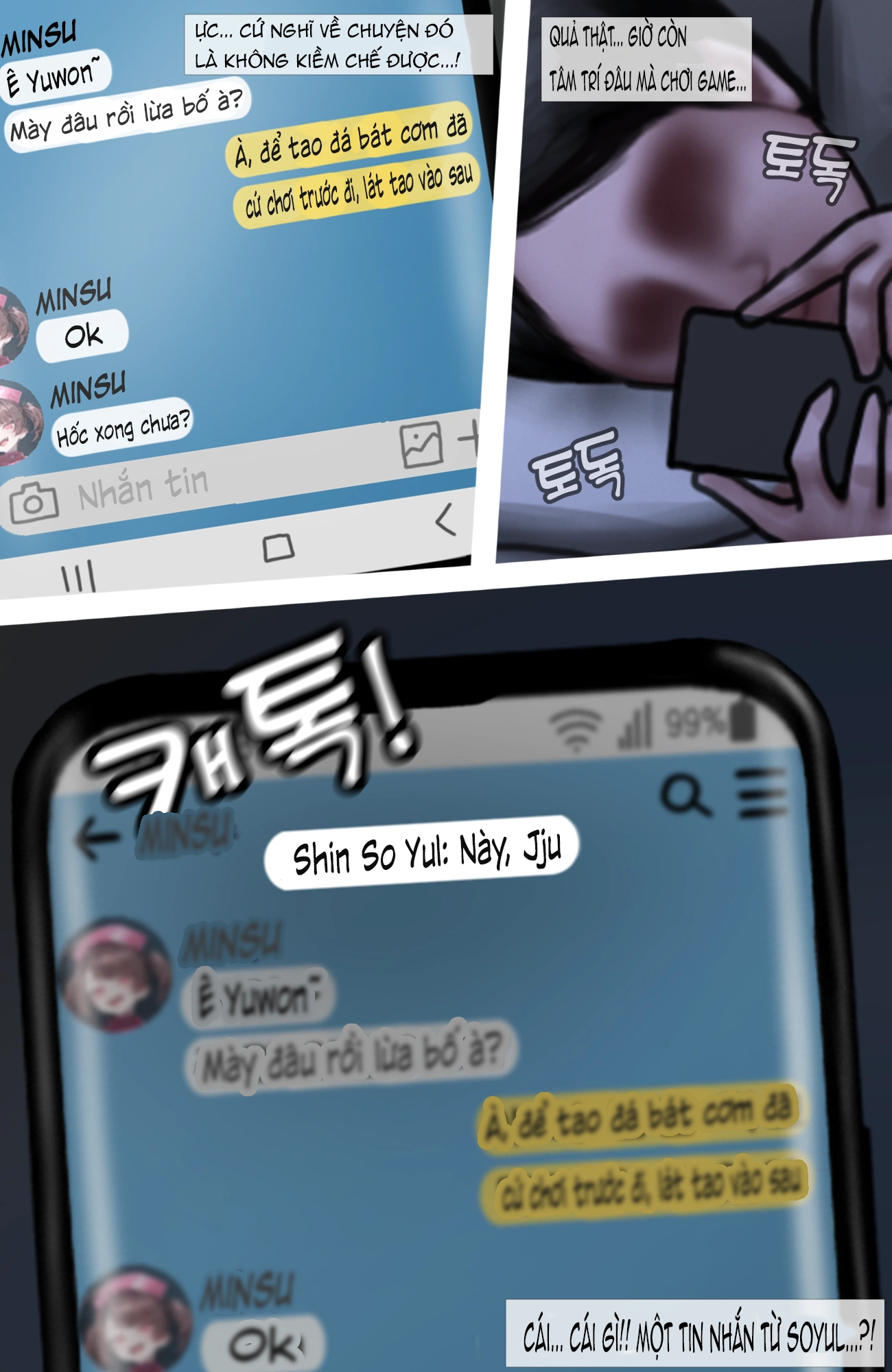 Gái Du Côn X Wibu Đụt Cận Trĩ - Chap 3 - 11