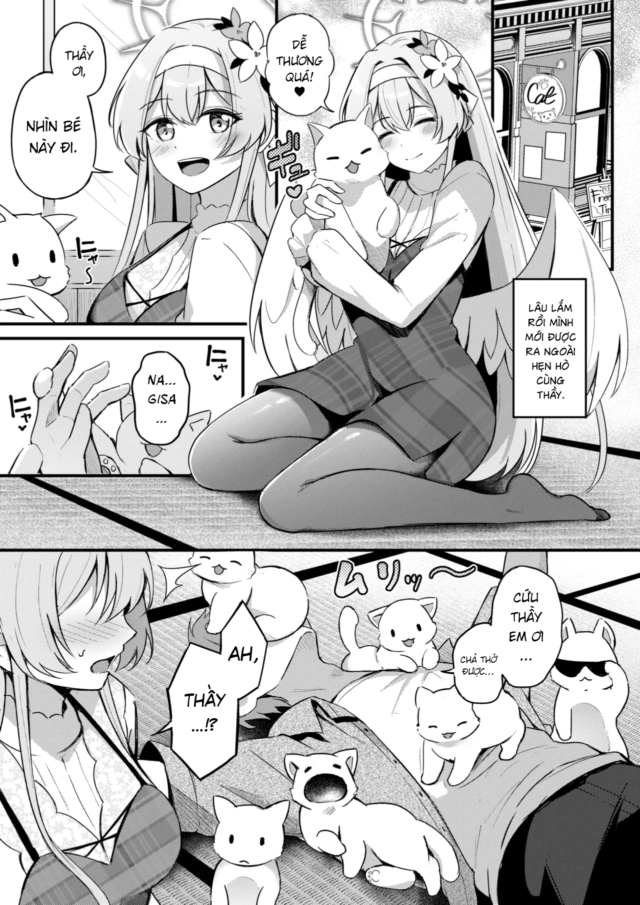Thầy có ghét gái hư như em không? - One shot khô dái - 3