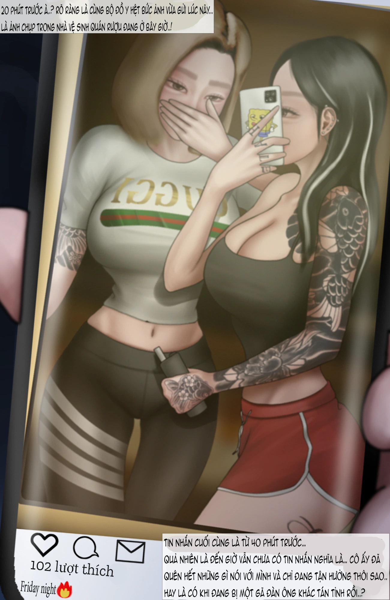 Gái Du Côn X Wibu Đụt Cận Trĩ - Chap 5.1 - 23