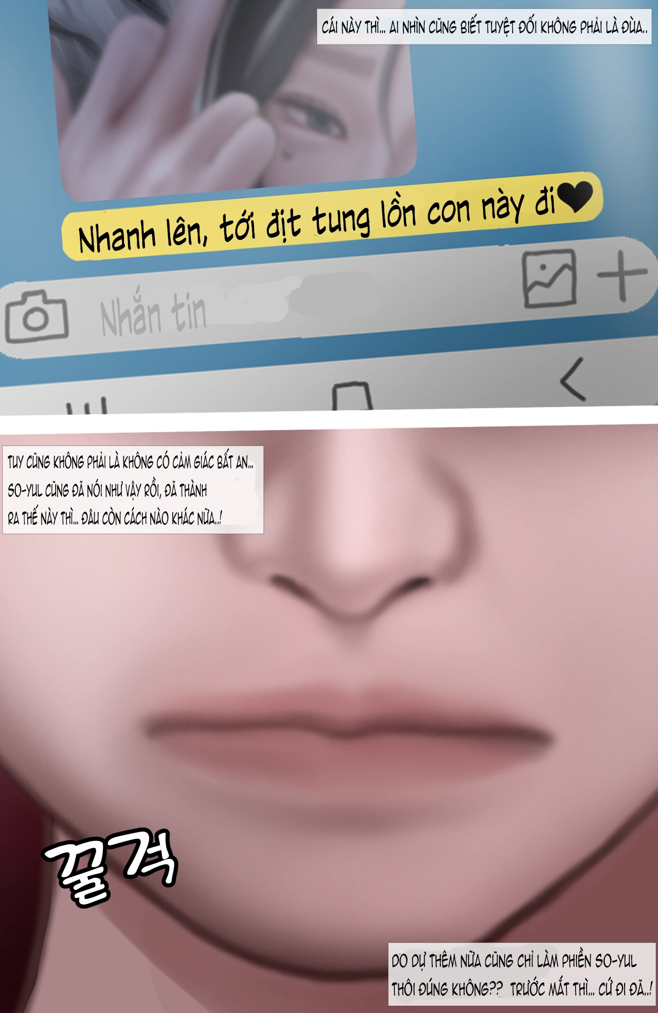 Gái Du Côn X Wibu Đụt Cận Trĩ - Chap 5.1 - 41