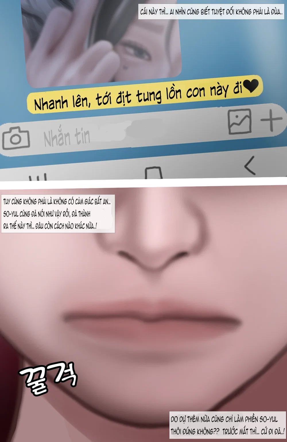 Gái Du Côn X Wibu Đụt Cận Trĩ - Chap 5.1 - 41