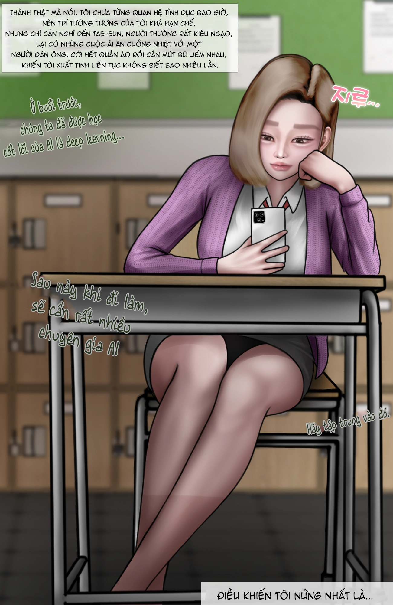 Gái Du Côn X Wibu Đụt Cận Trĩ - Chap 1 - 11