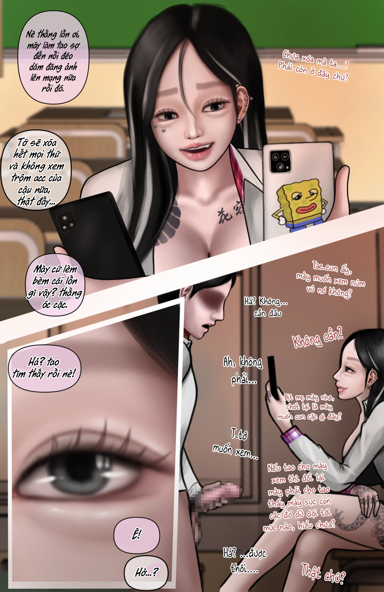 Gái Du Côn X Wibu Đụt Cận Trĩ - Chap 1 - 24