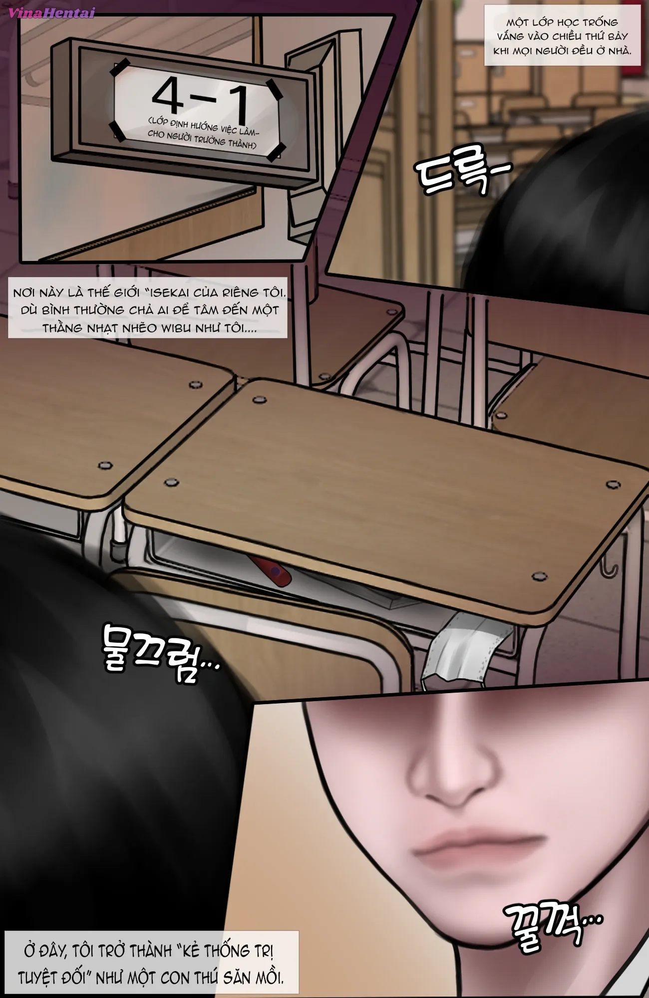 Gái Du Côn X Wibu Đụt Cận Trĩ - Chap 1 - 6