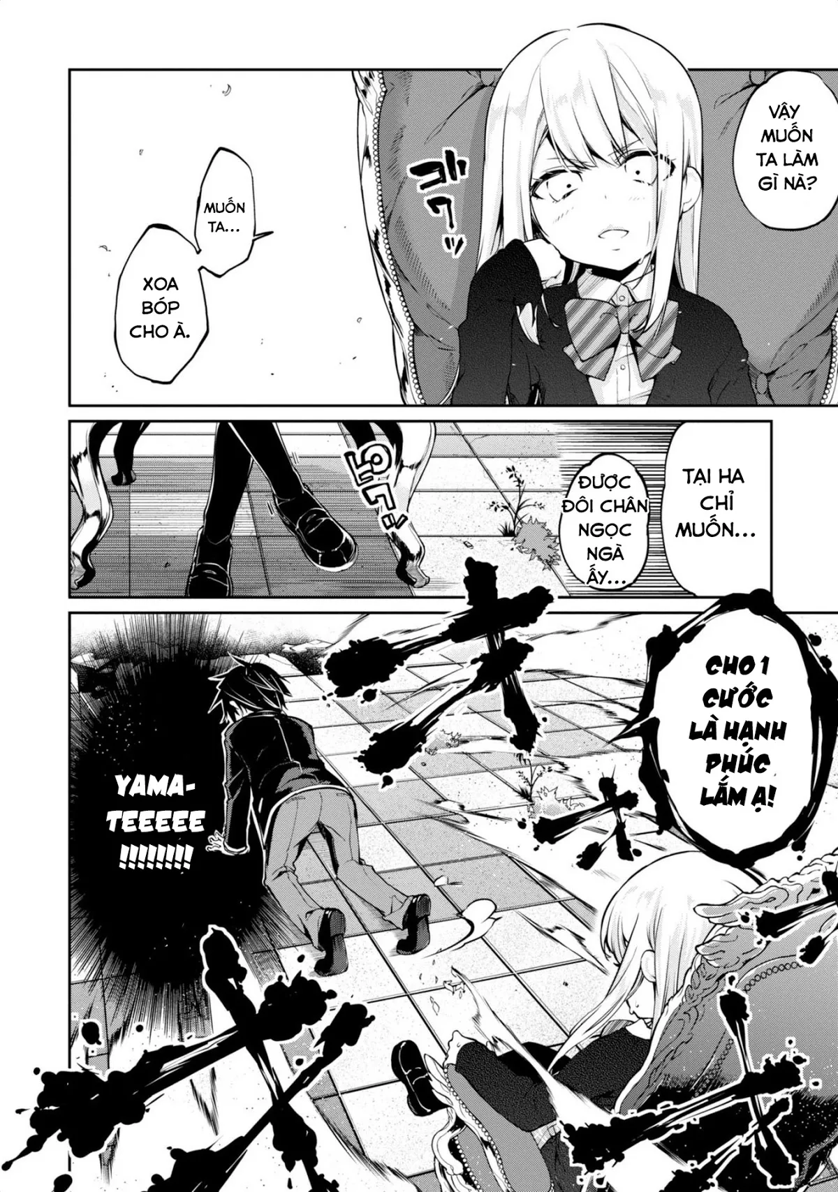 Con quỷ ngu ngốc dám nhờn với các chị thiên thầ... - Chap 2 - 16