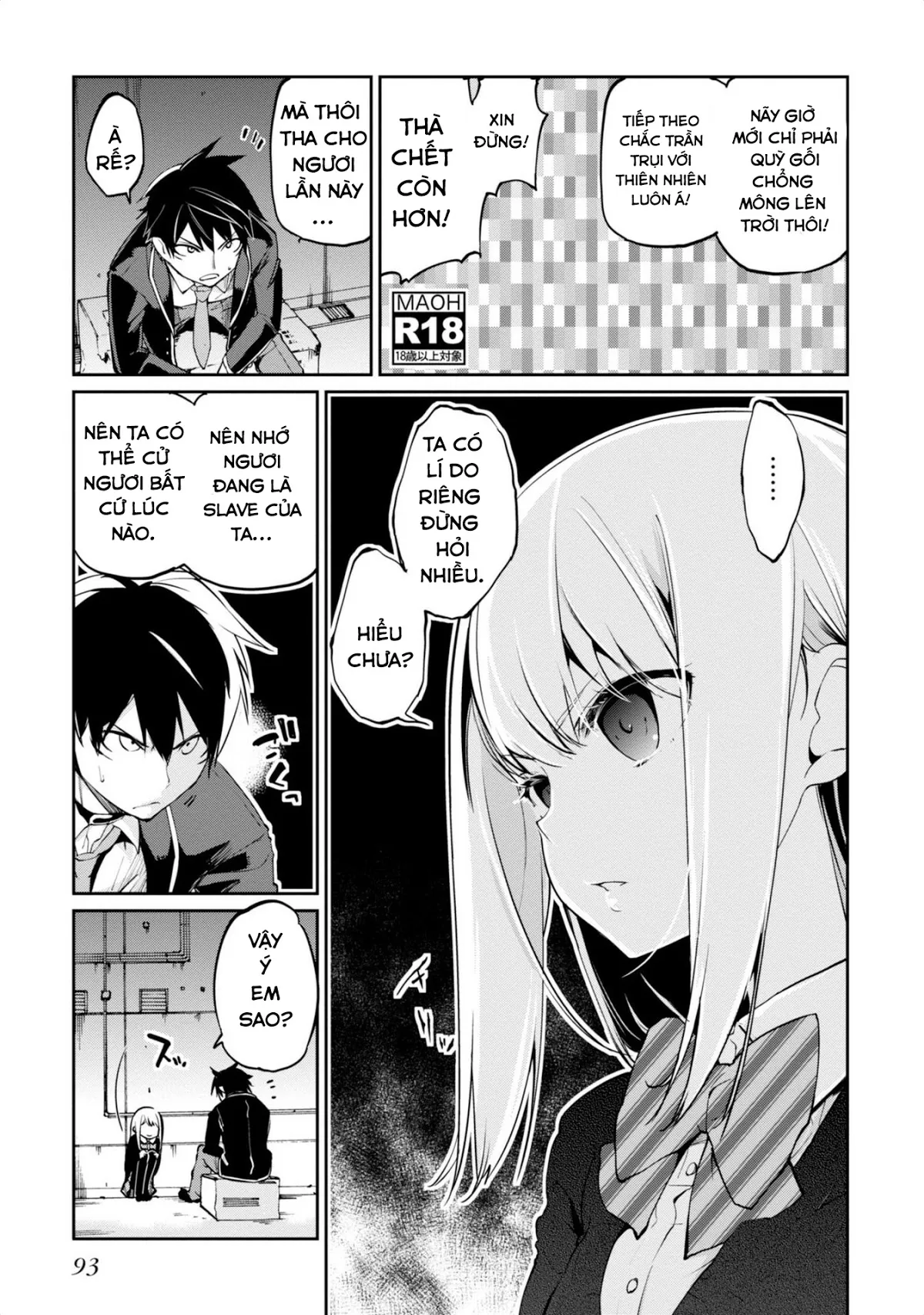 Con quỷ ngu ngốc dám nhờn với các chị thiên thầ... - Chap 2 - 23