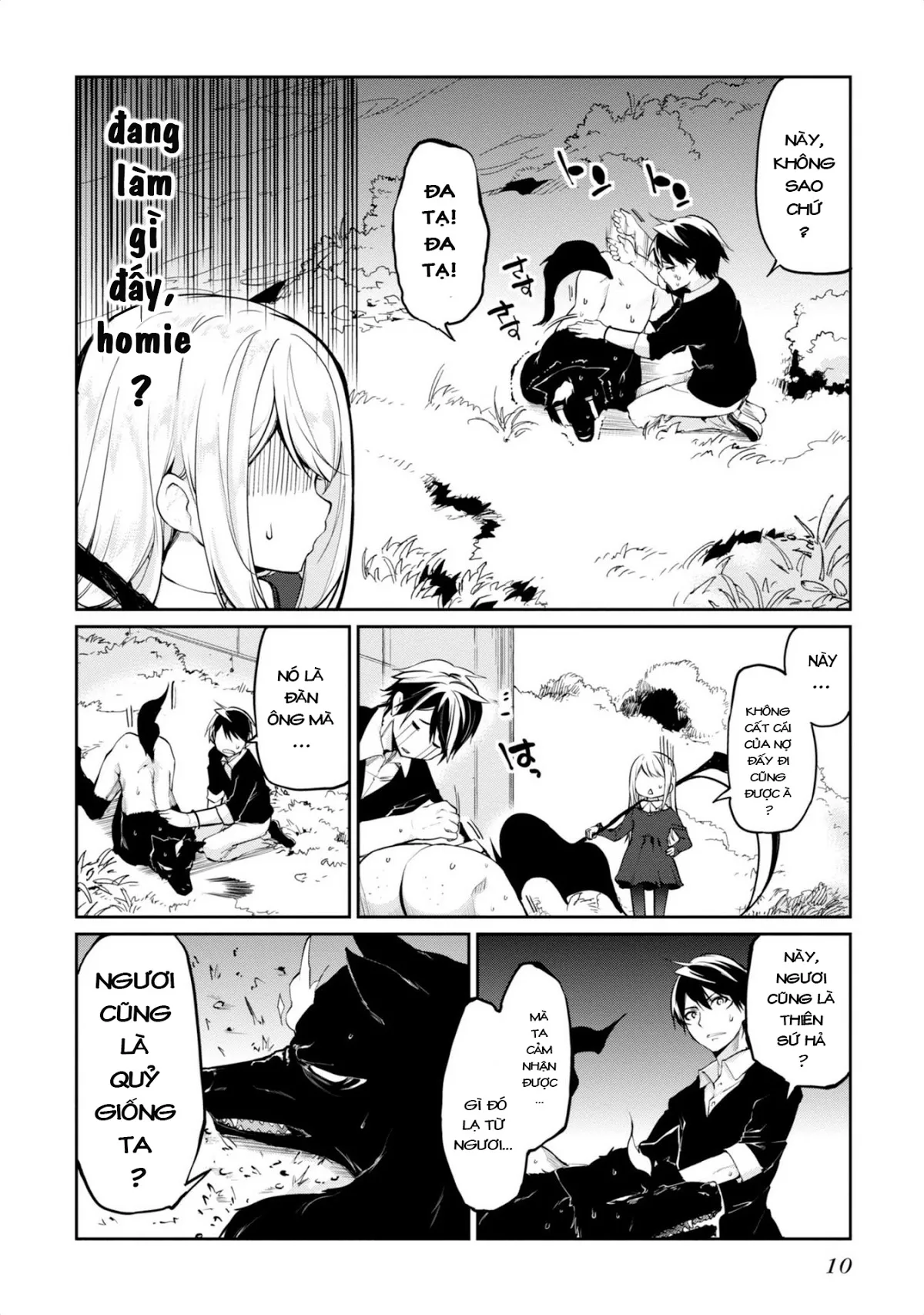 Con quỷ ngu ngốc dám nhờn với các chị thiên thầ... - Chap 5 - 10